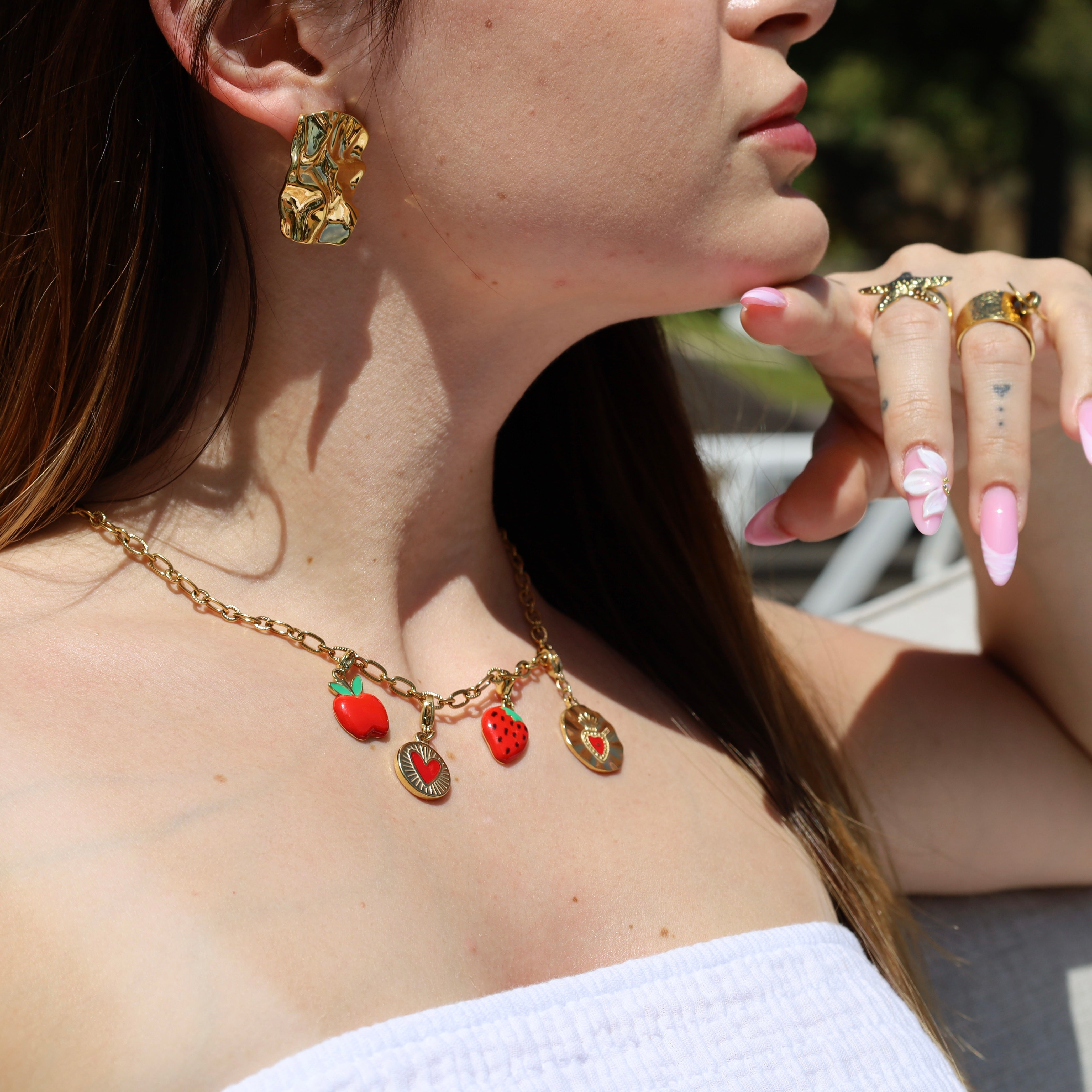 COLLIER - JUSTINE CHARMS