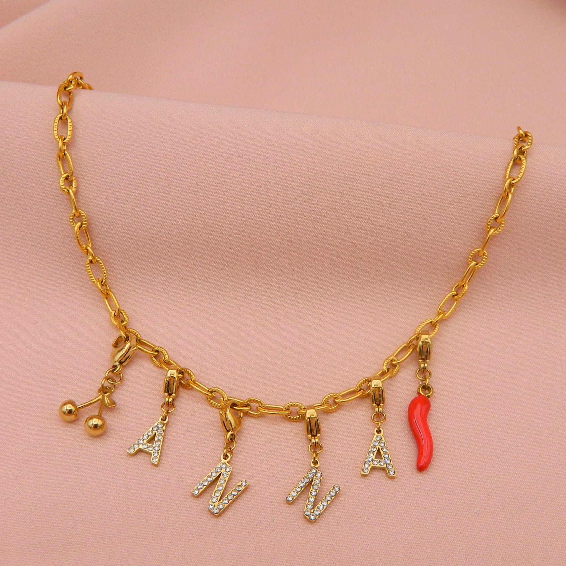 COLLIER - JUSTINE CHARMS