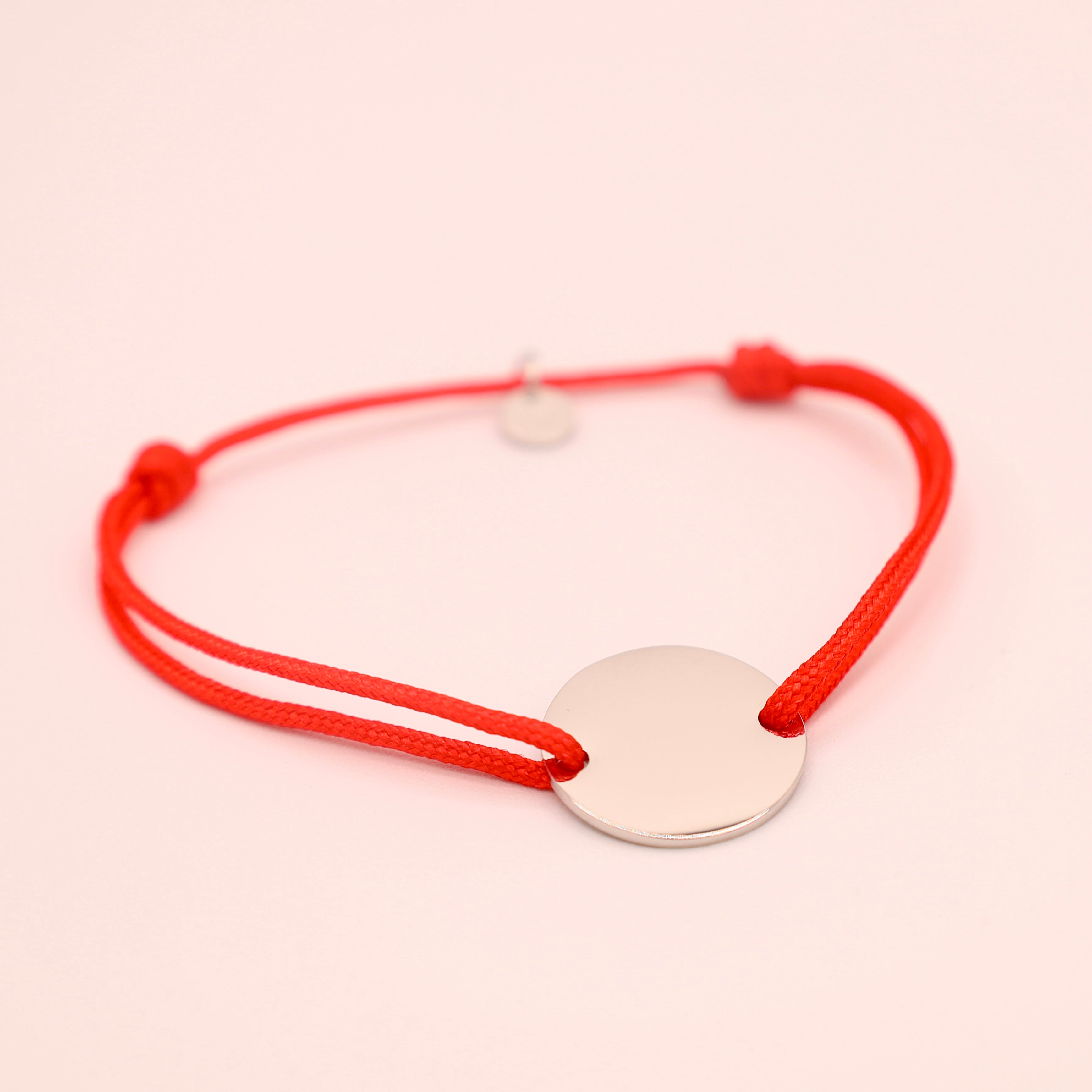 GRAVURE BRACELET CORDON FEMME - GLORIA