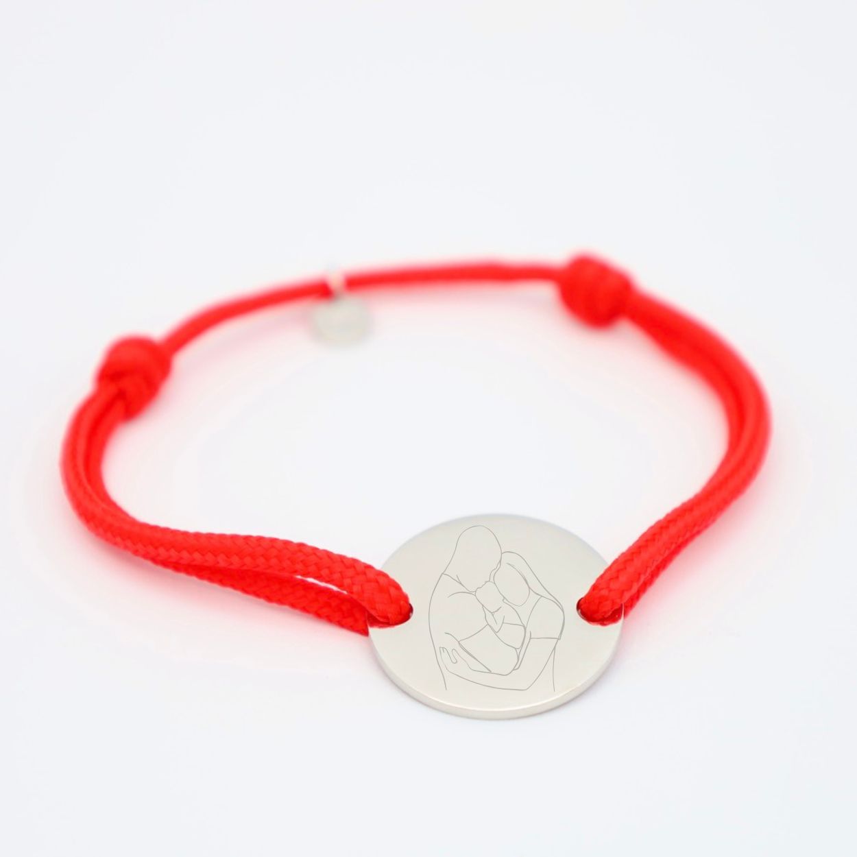 DUO BRACELET CORDON GRAVURE + BOÎTE - SAINT VALENTIN