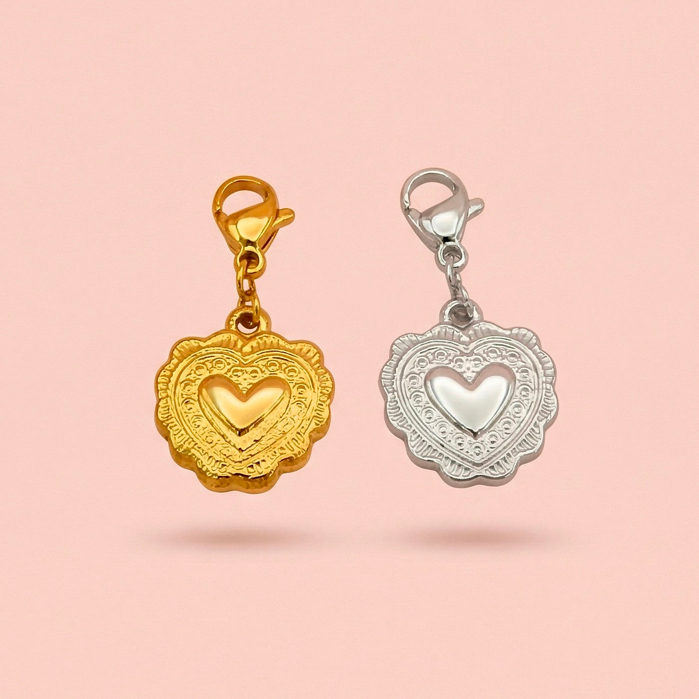 CHARMS - COEUR DENTELLE
