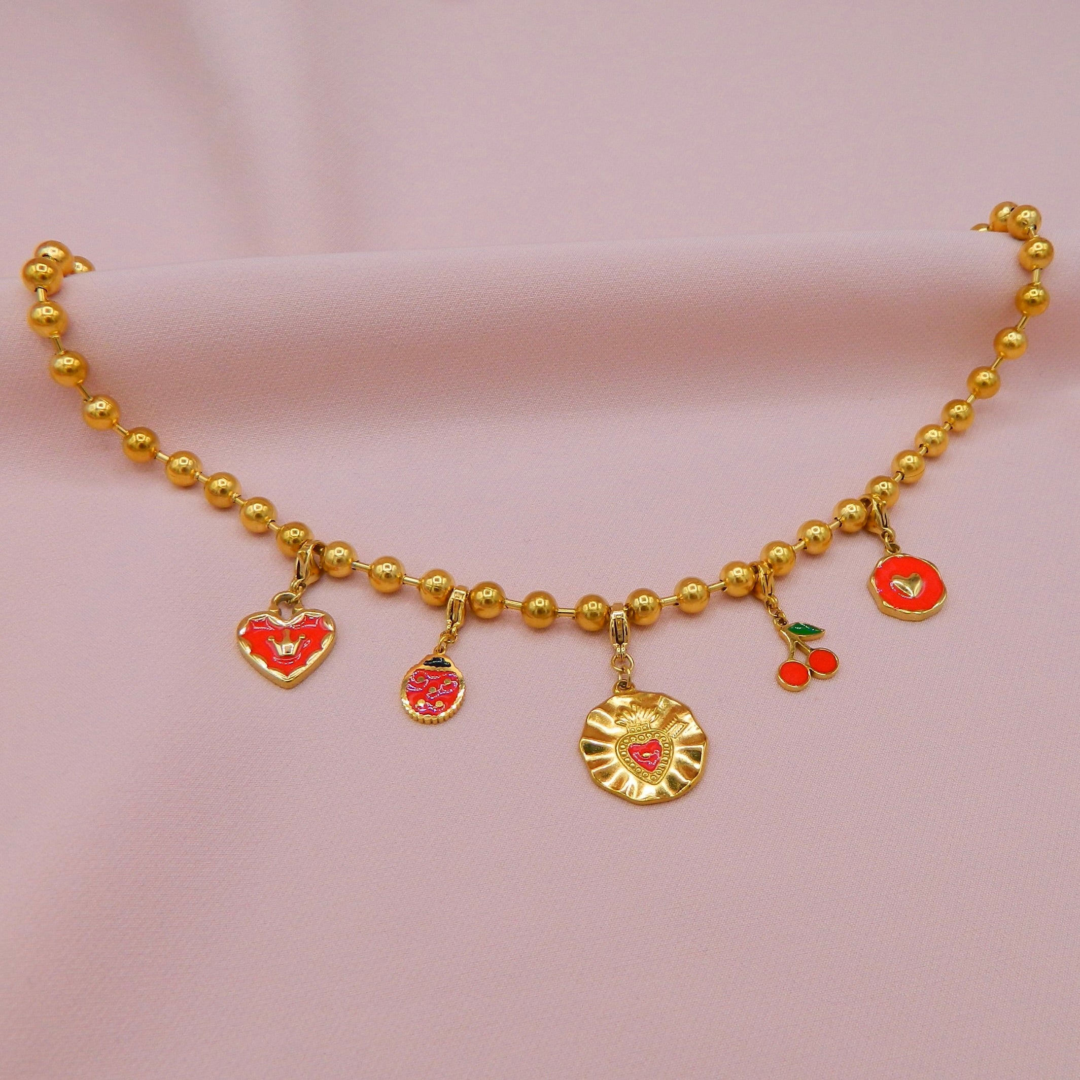 COLLIER - OLIVIA CHARMS