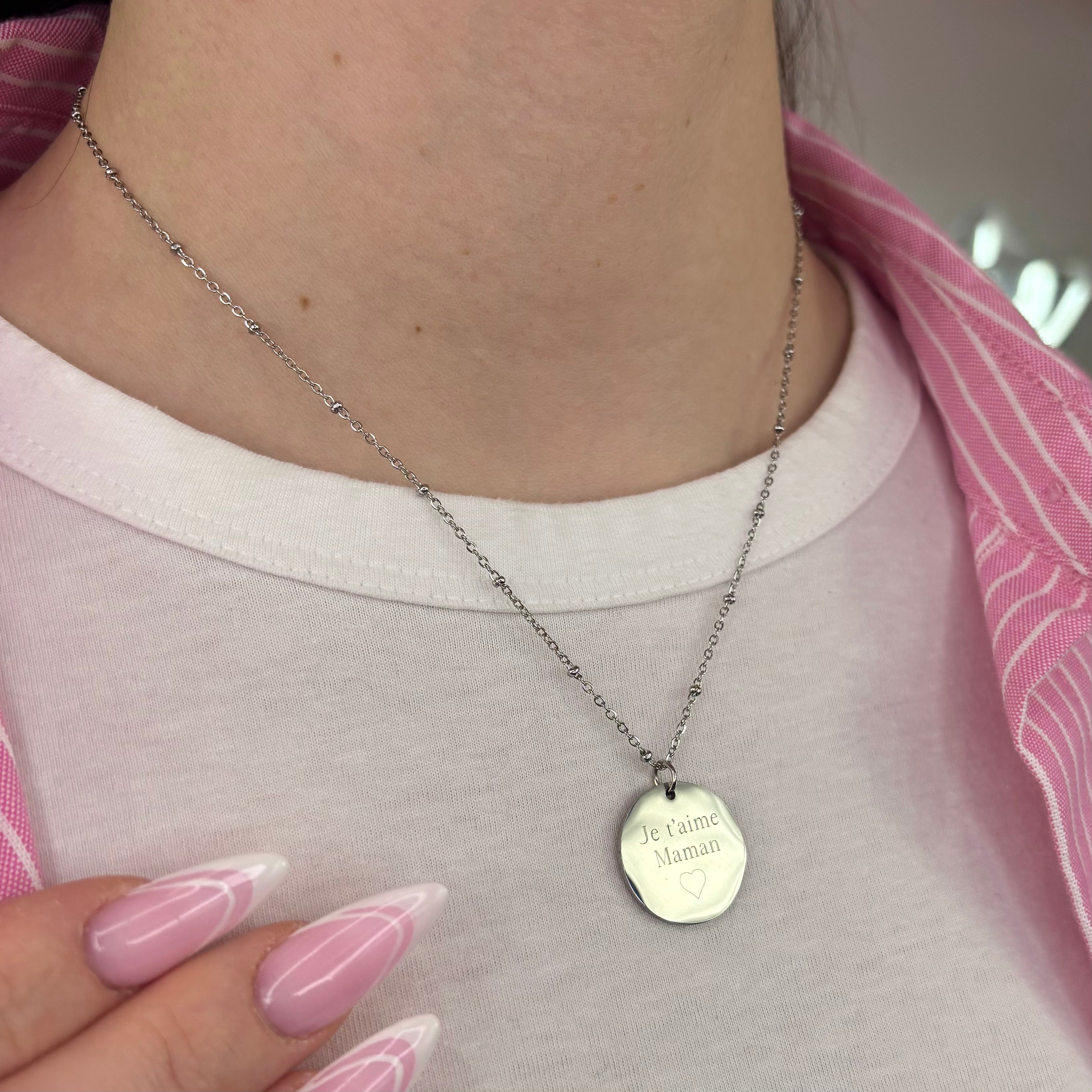 COFFRET + COLLIER GRAVURE FÊTE DES MÈRES - Édition Limitée 2025