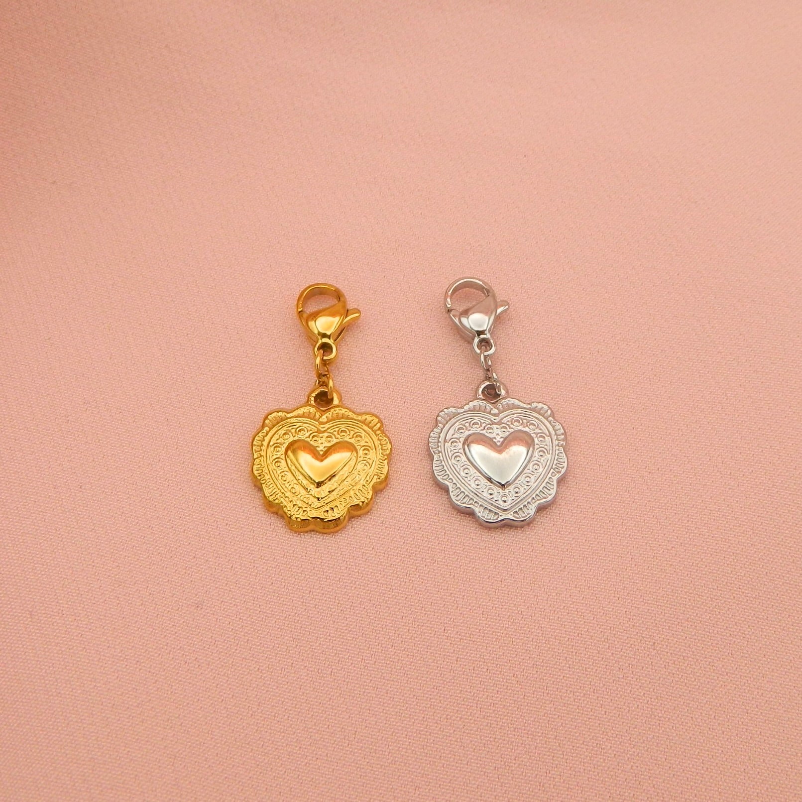 CHARMS - COEUR DENTELLE