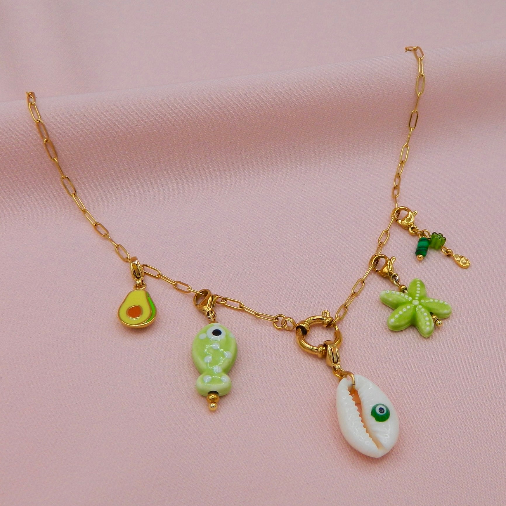COLLIER - BABY MORGANE CHARMS