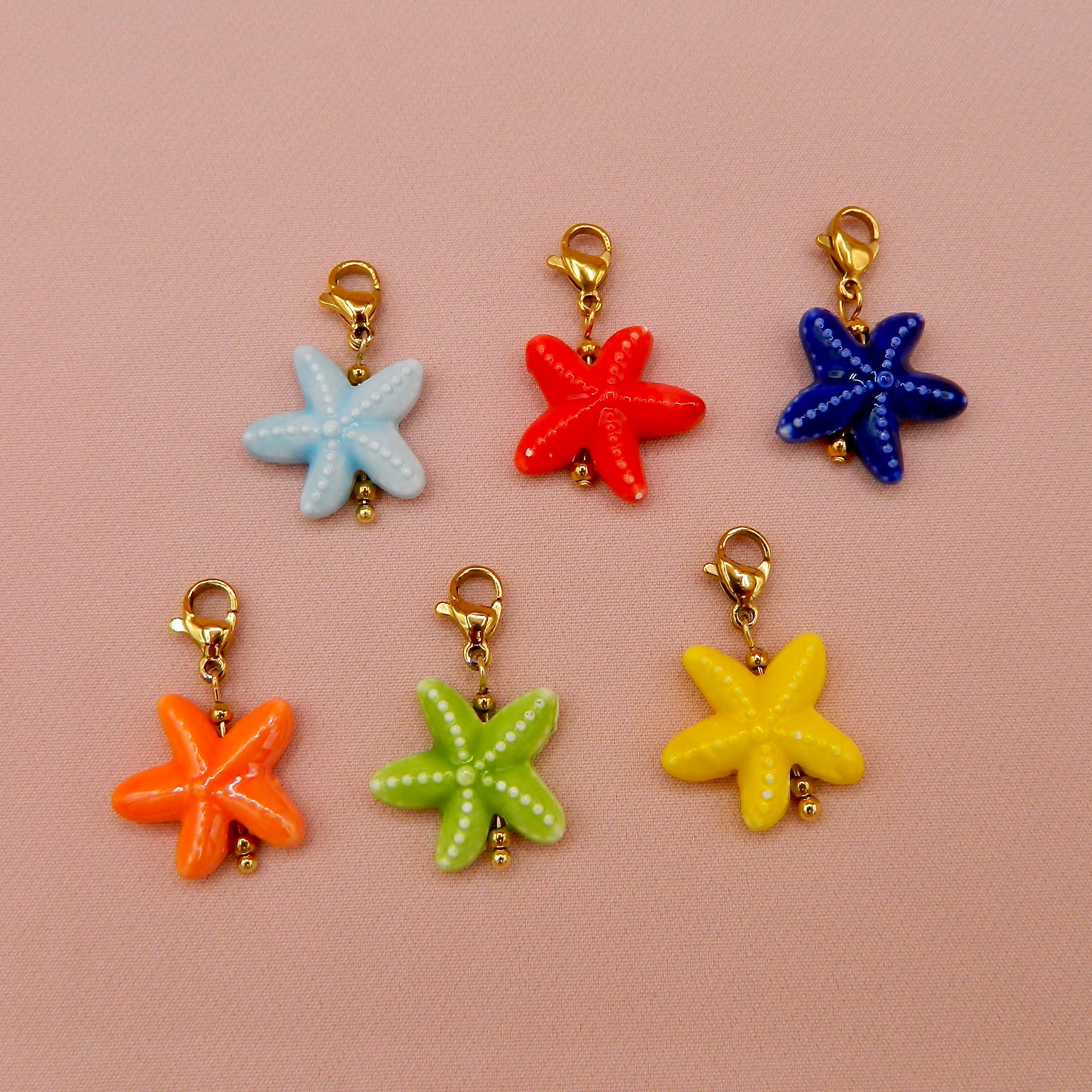 CHARMS - ETOILE DE MER COLORÉ