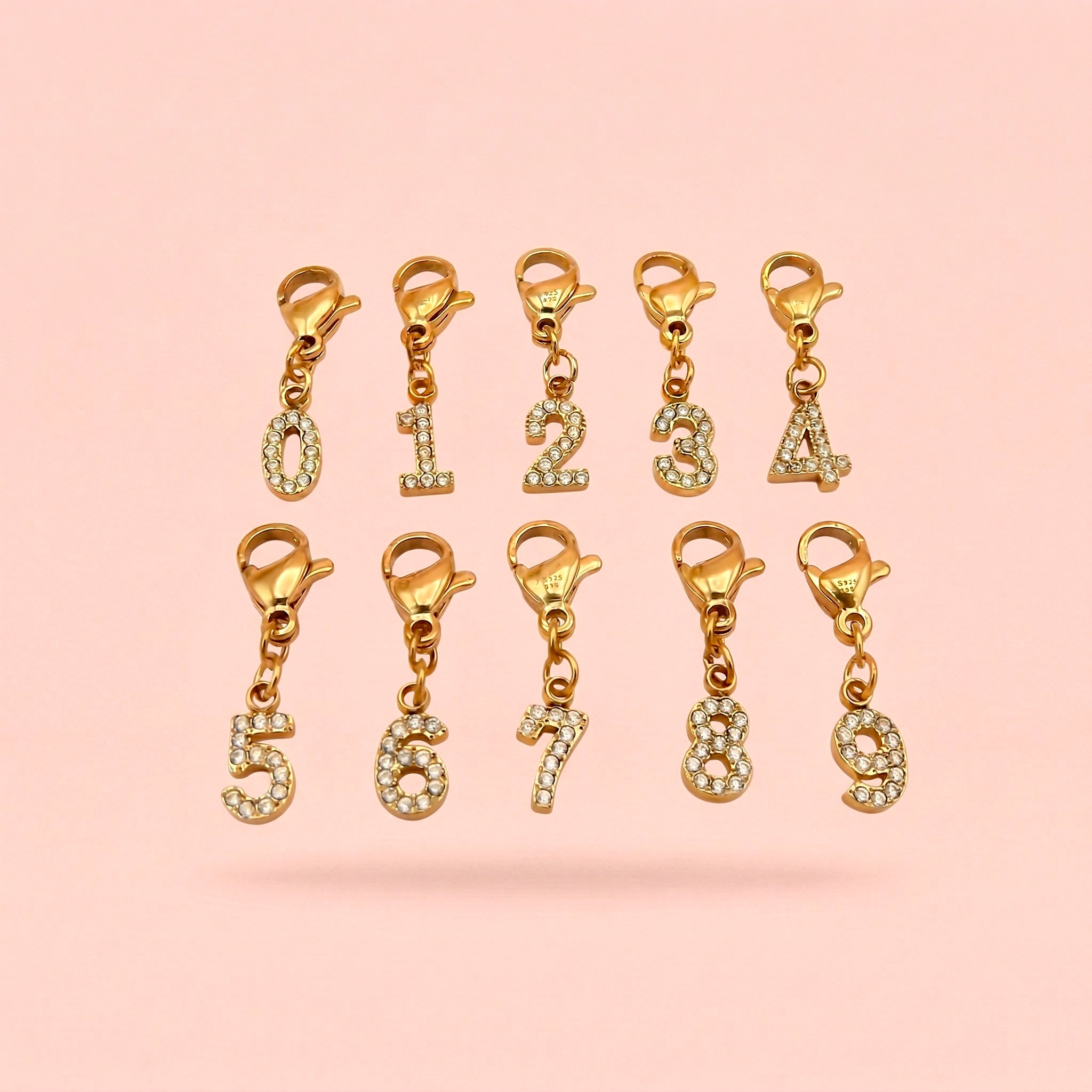 CHARMS CHIFFRES STRASS