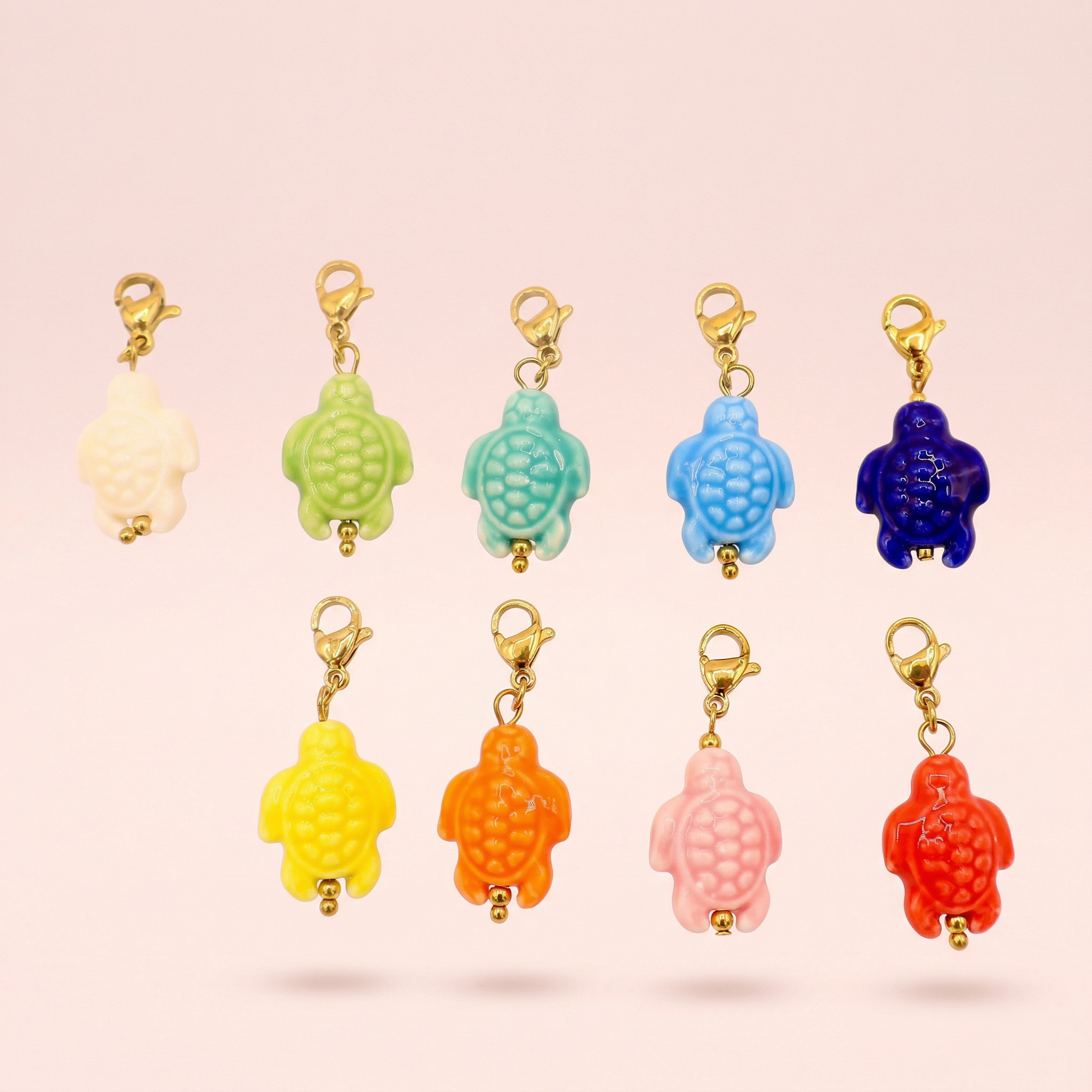 CHARMS - TORTUE COLORÉ