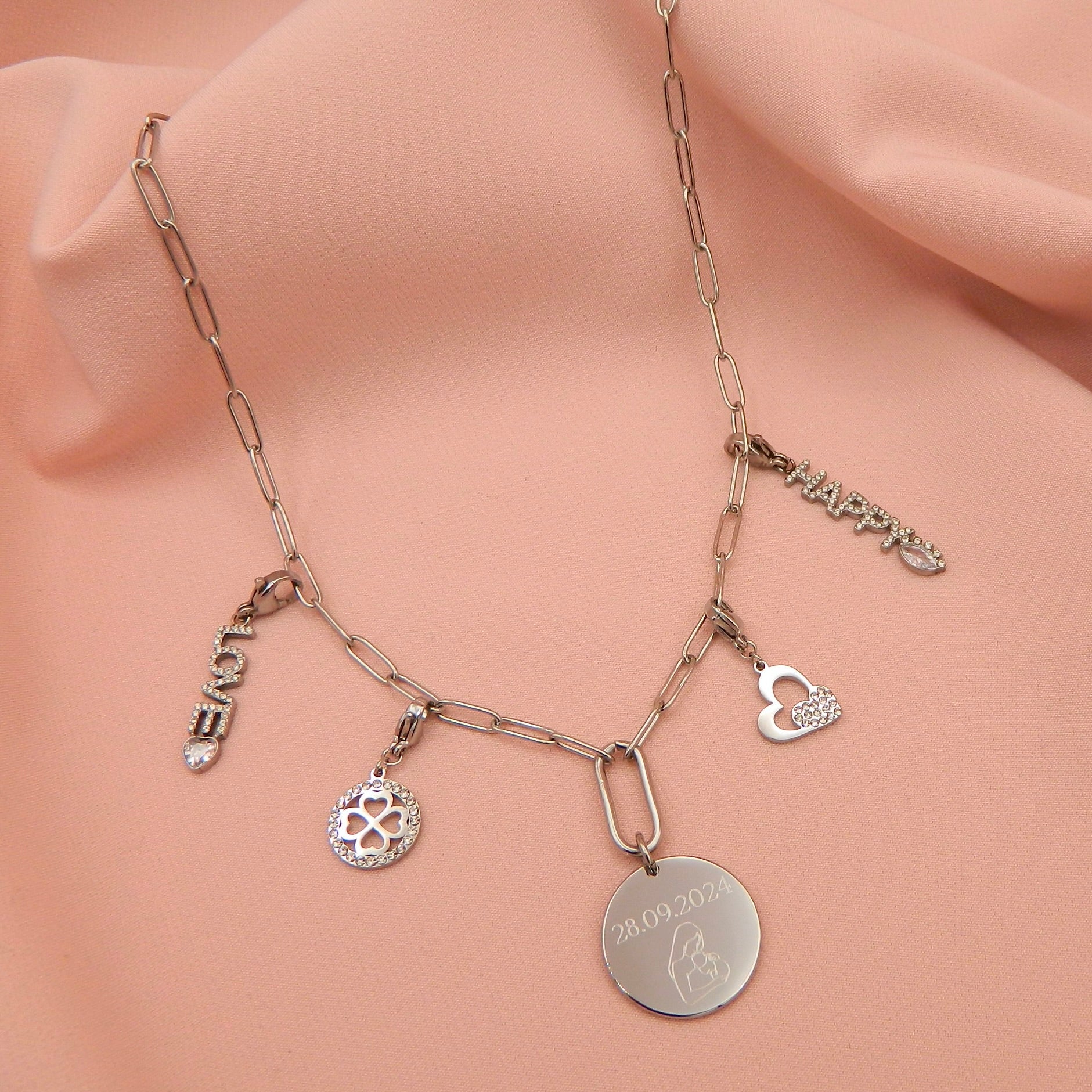 COLLIER - HAVANA CHARMS & GRAVURE