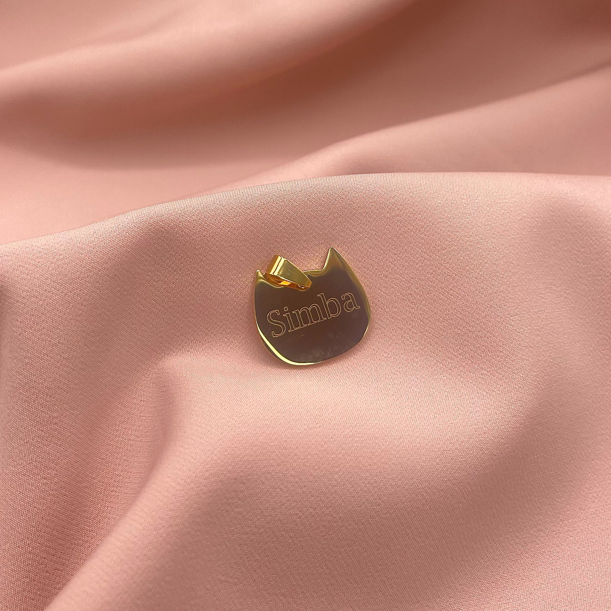 MÉDAILLE CHAT GRAVURE