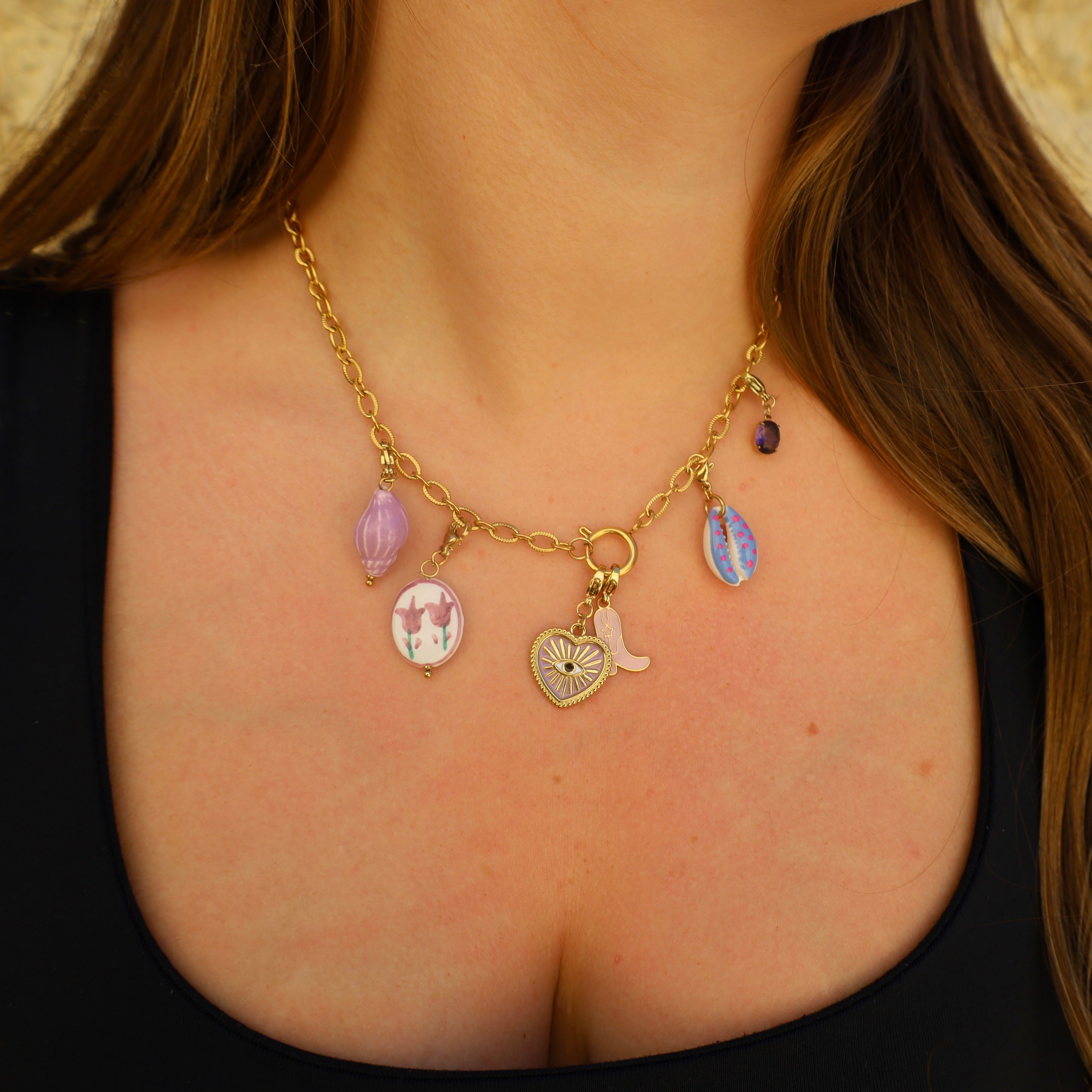 COLLIER - ORIANNE CHARMS