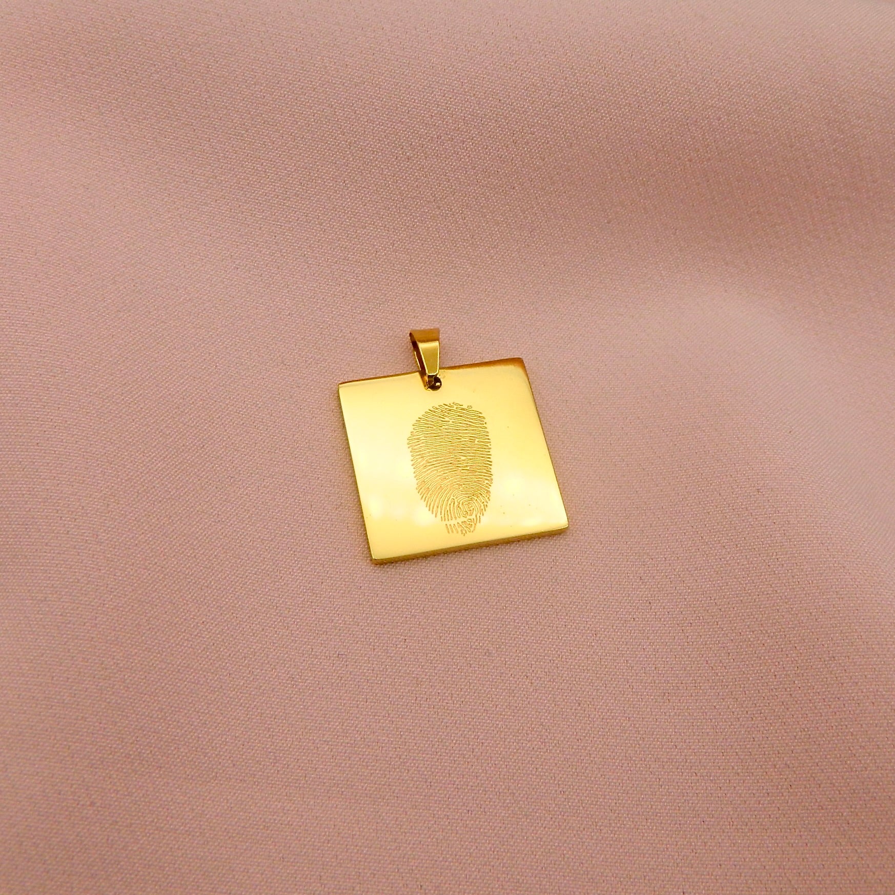 EMPREINTE GRAVURE - MÉDAILLE CARRÉ SEULE