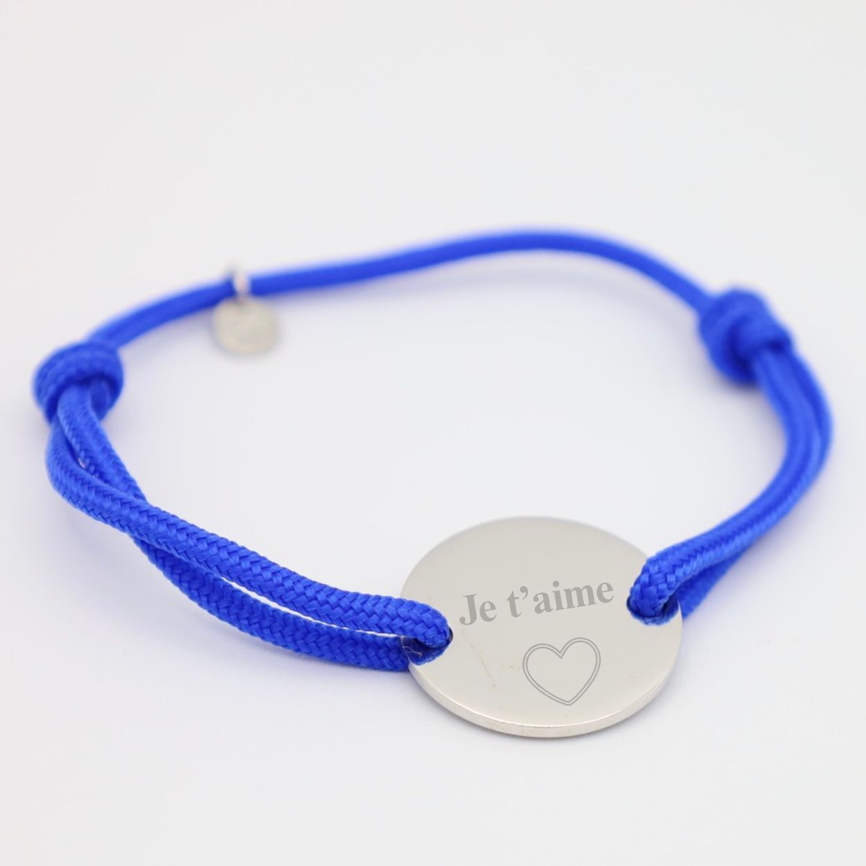 DUO BRACELET CORDON GRAVURE + BOÎTE - SAINT VALENTIN