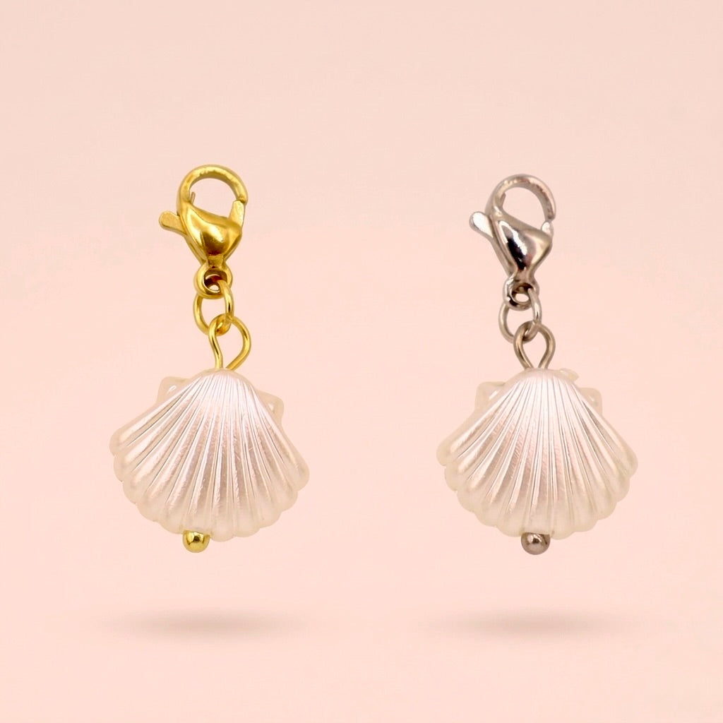 CHARMS - COQUILLAGE BLANC