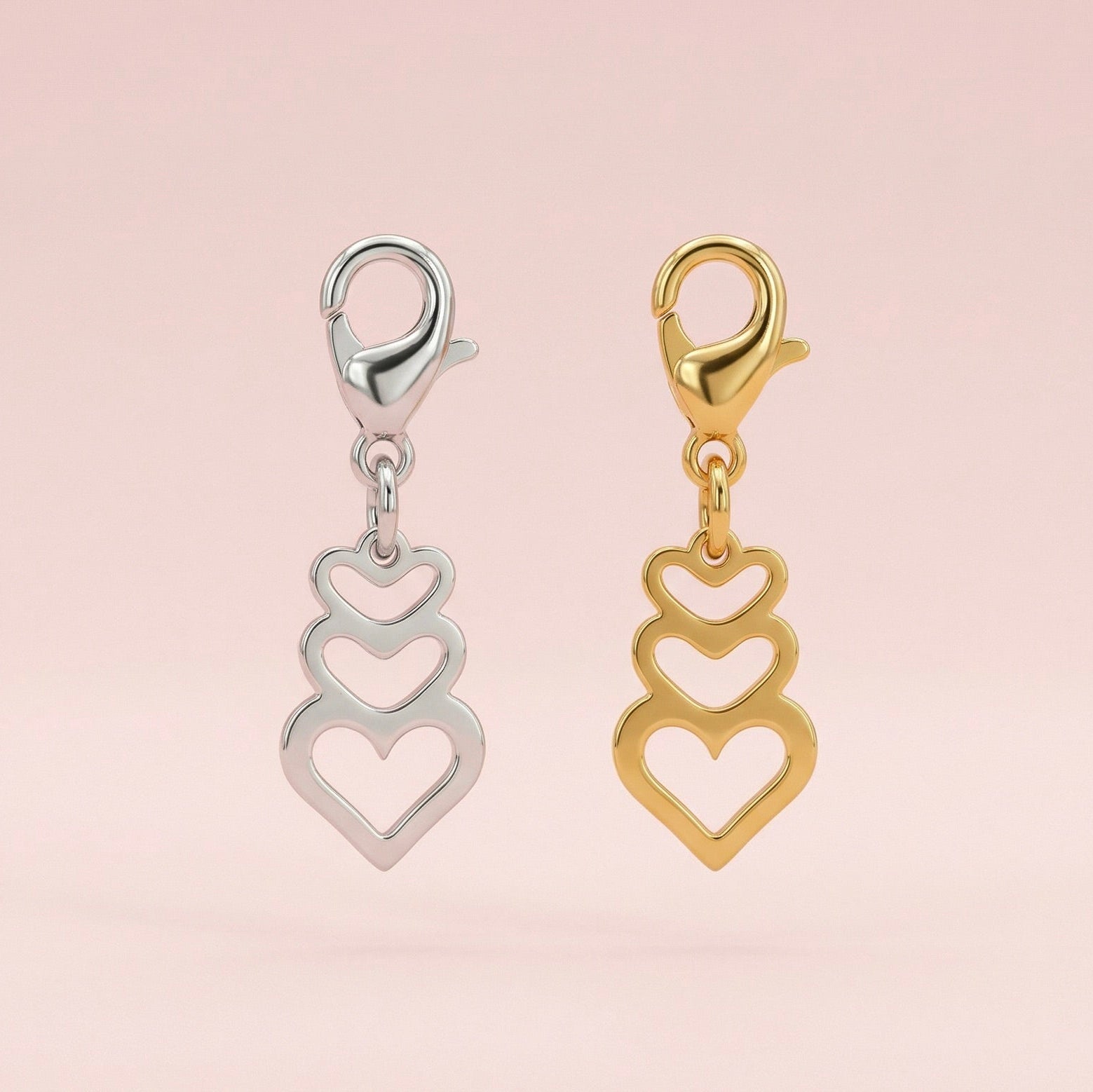 CHARMS TRIPLE COEUR