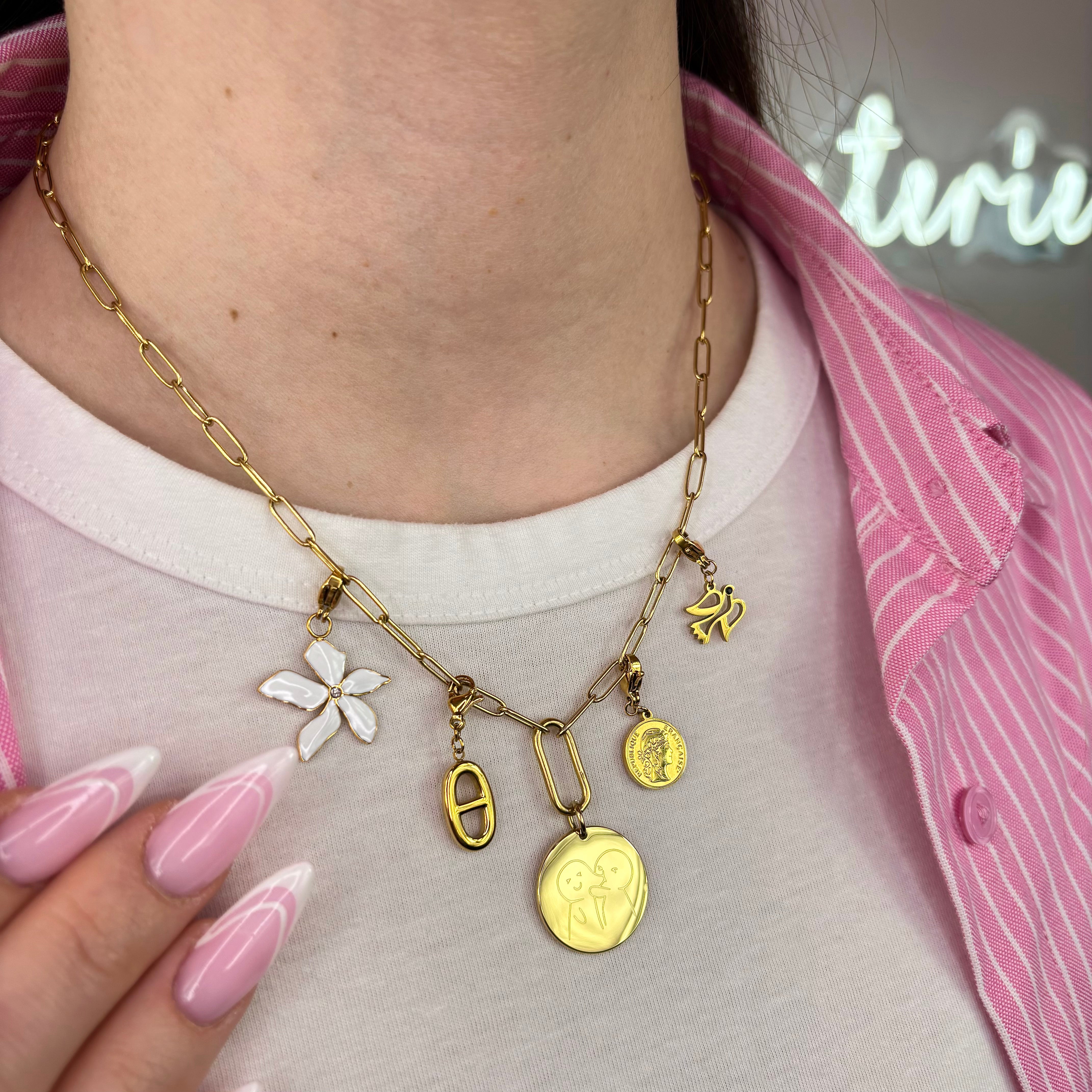 COLLIER - HAVANA CHARMS & GRAVURE