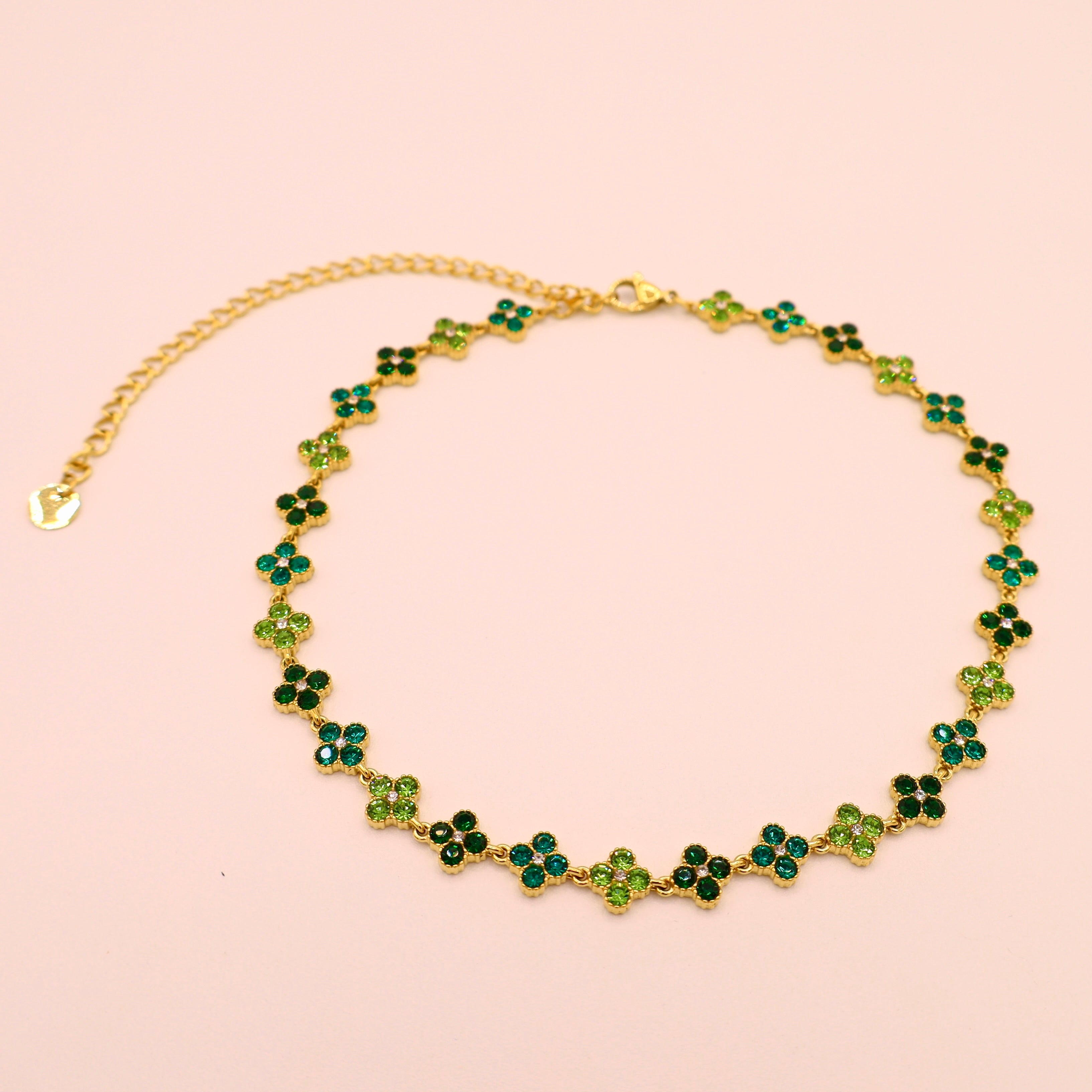 COLLIER - ERIKA VERT