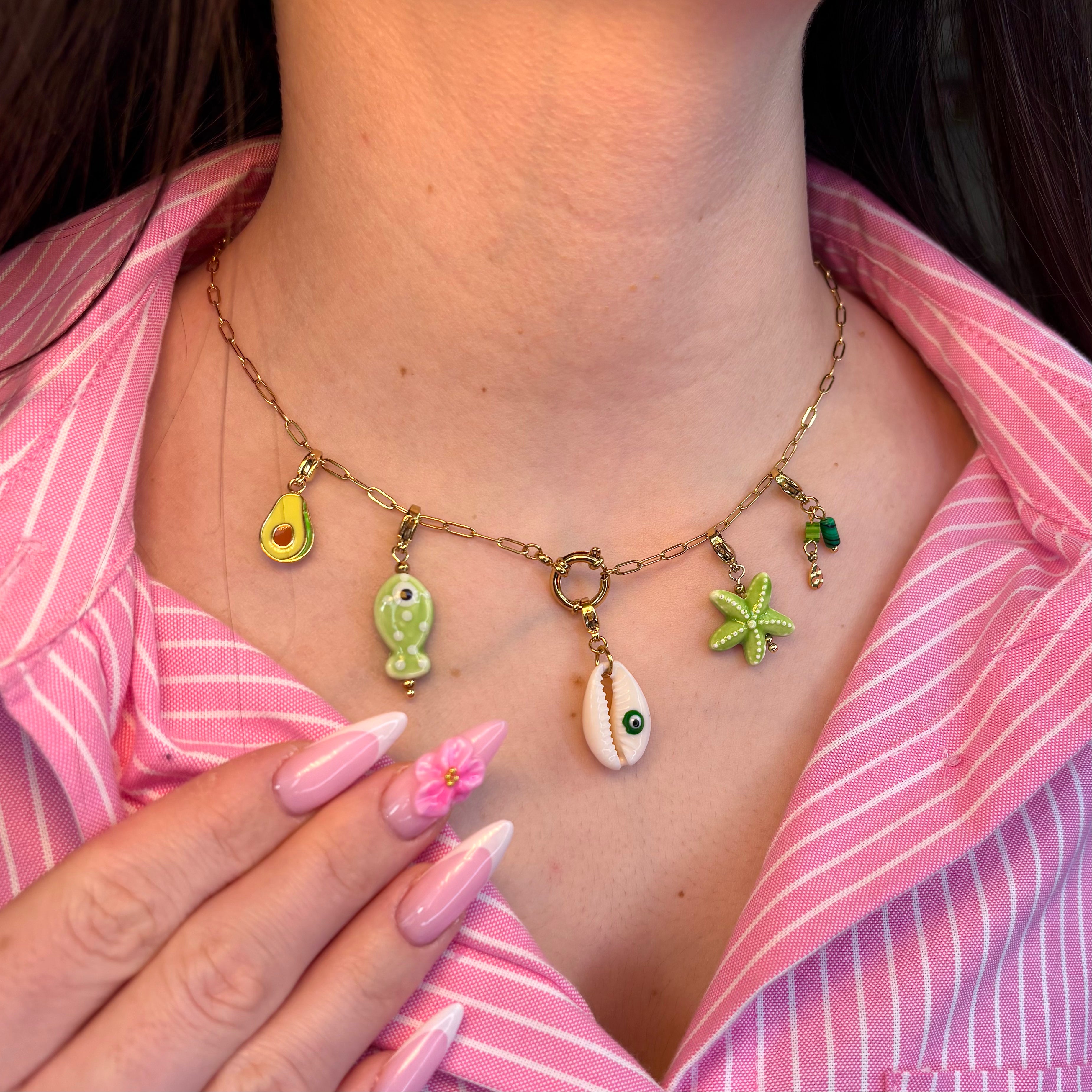 COLLIER - BABY MORGANE CHARMS