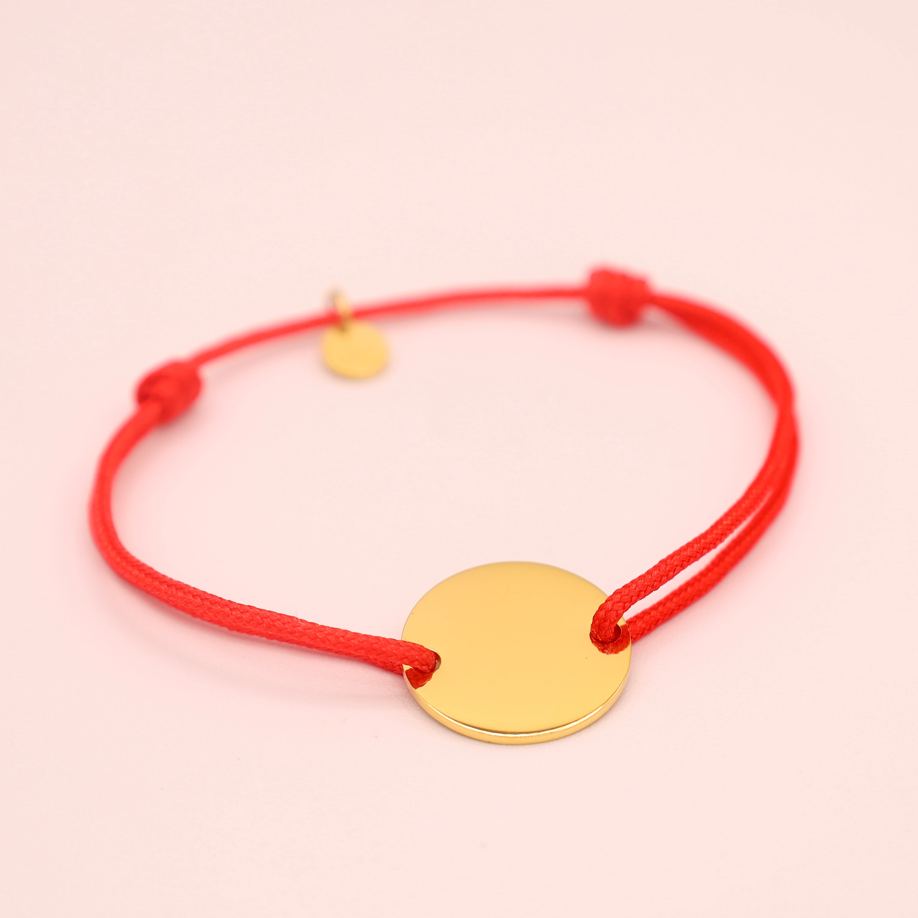 DUO BRACELET CORDON GRAVURE + BOÎTE - SAINT VALENTIN