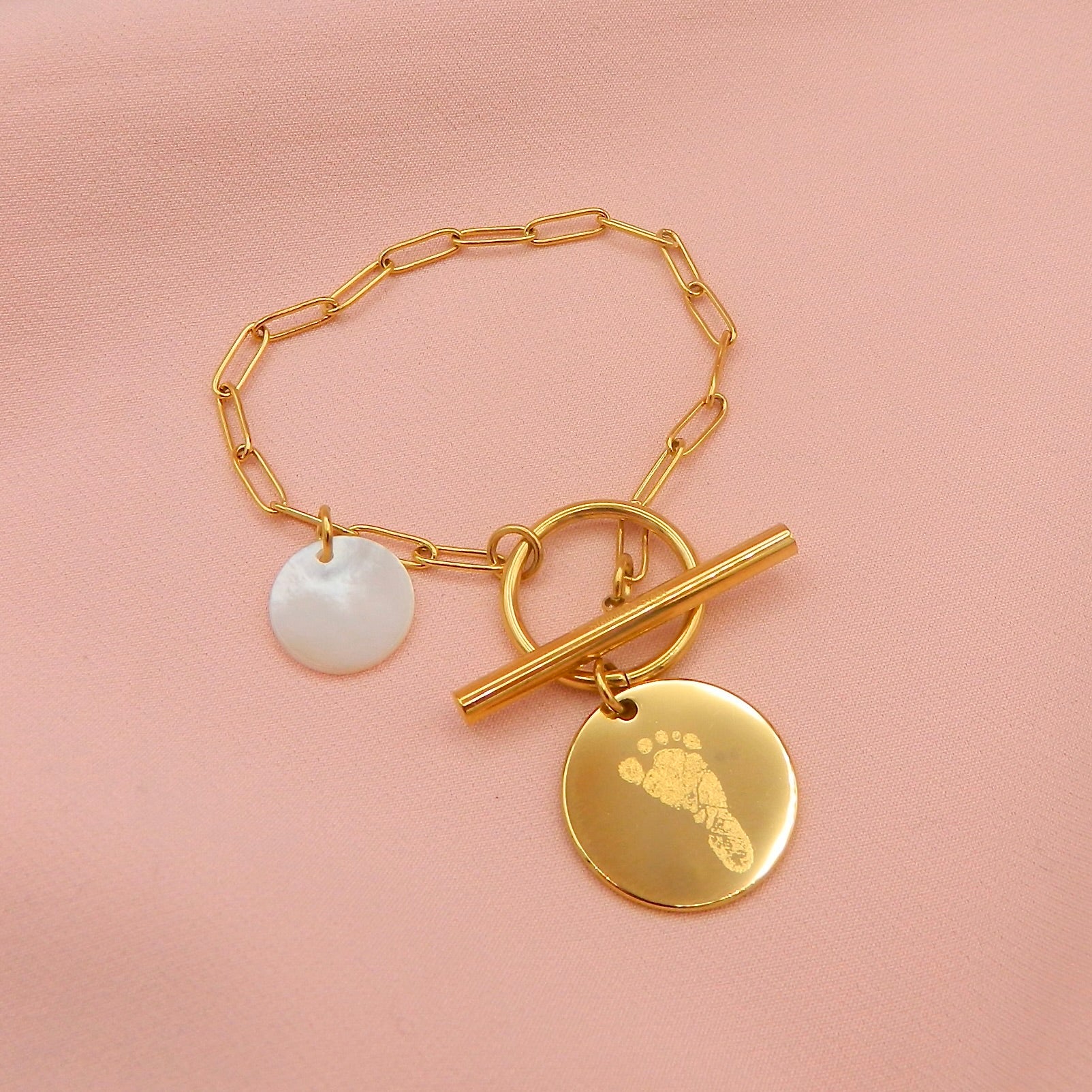 EMPREINTE GRAVURE BRACELET - NATACHA