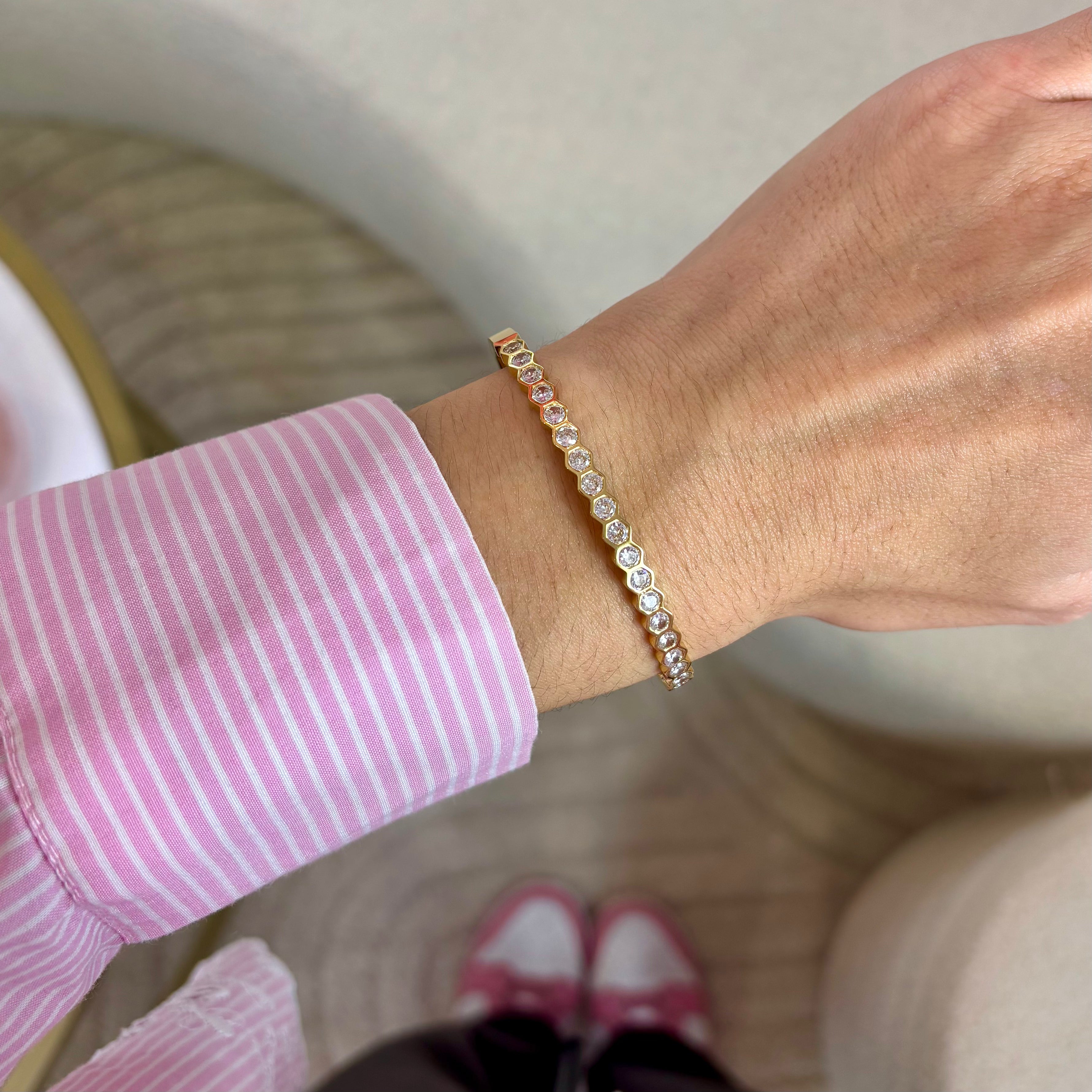 BRACELET JONC - SHELL