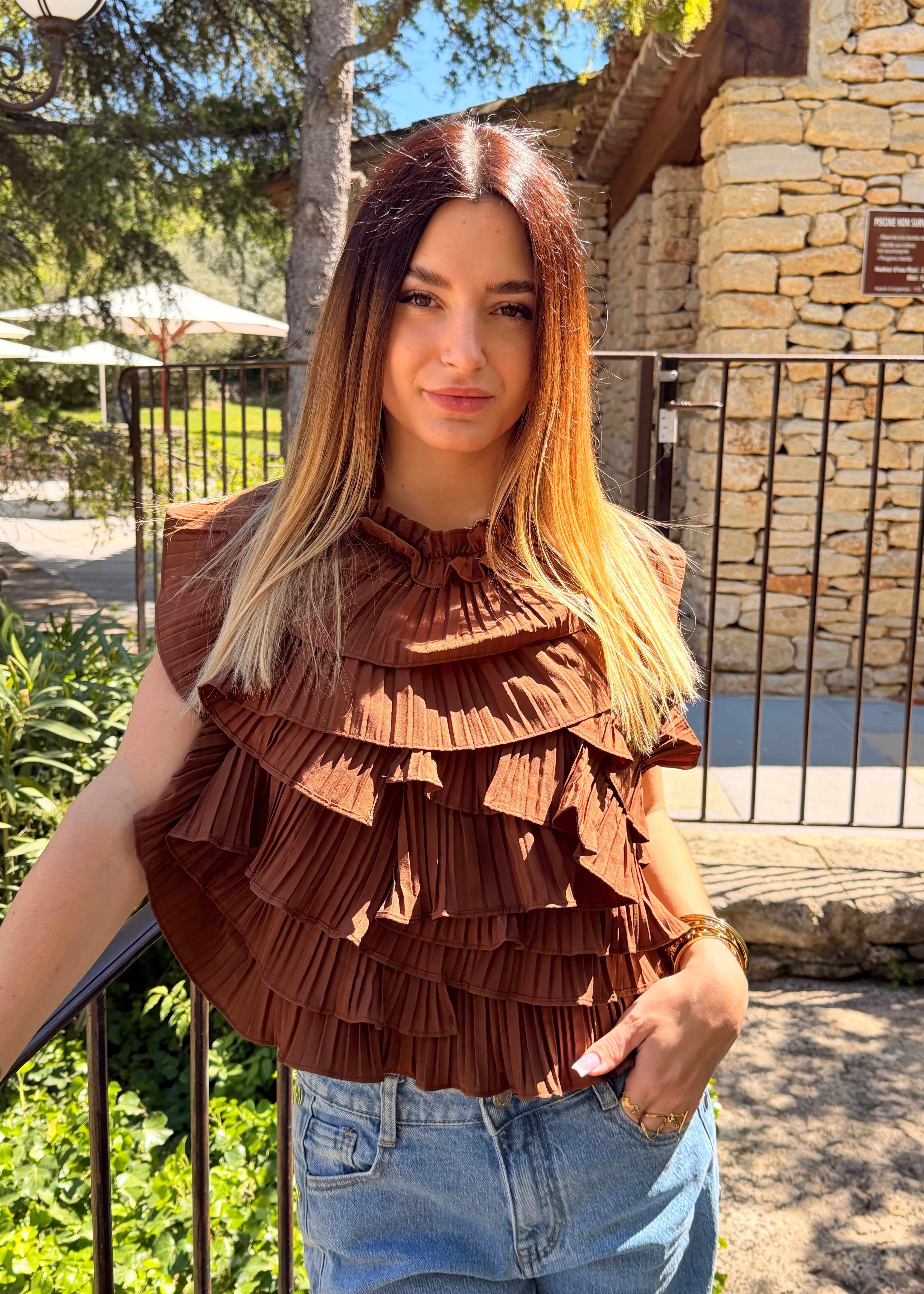 TOP - LOLA MARRON