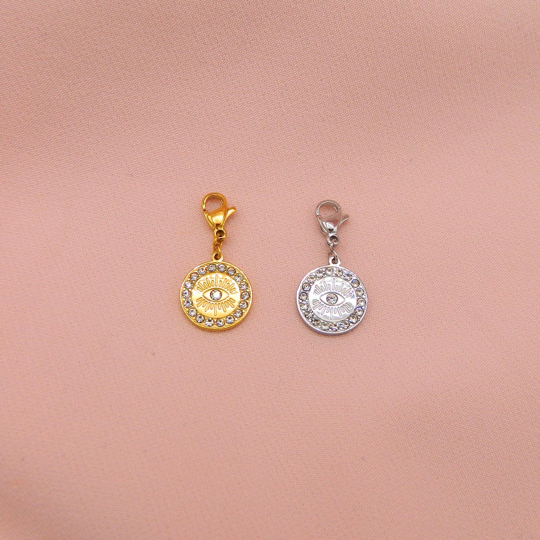 CHARMS - OEIL ROND STRASS