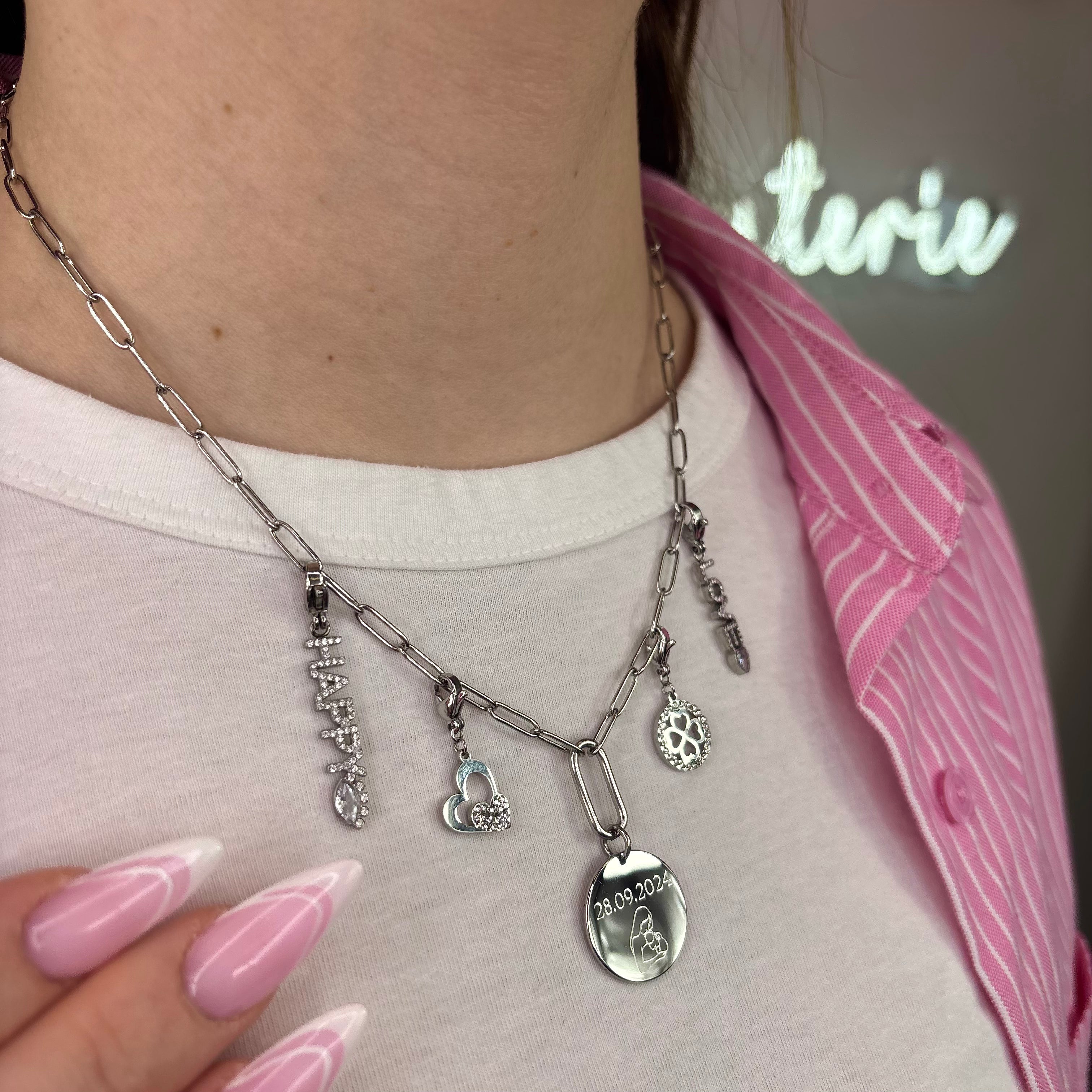 COLLIER - HAVANA CHARMS & GRAVURE