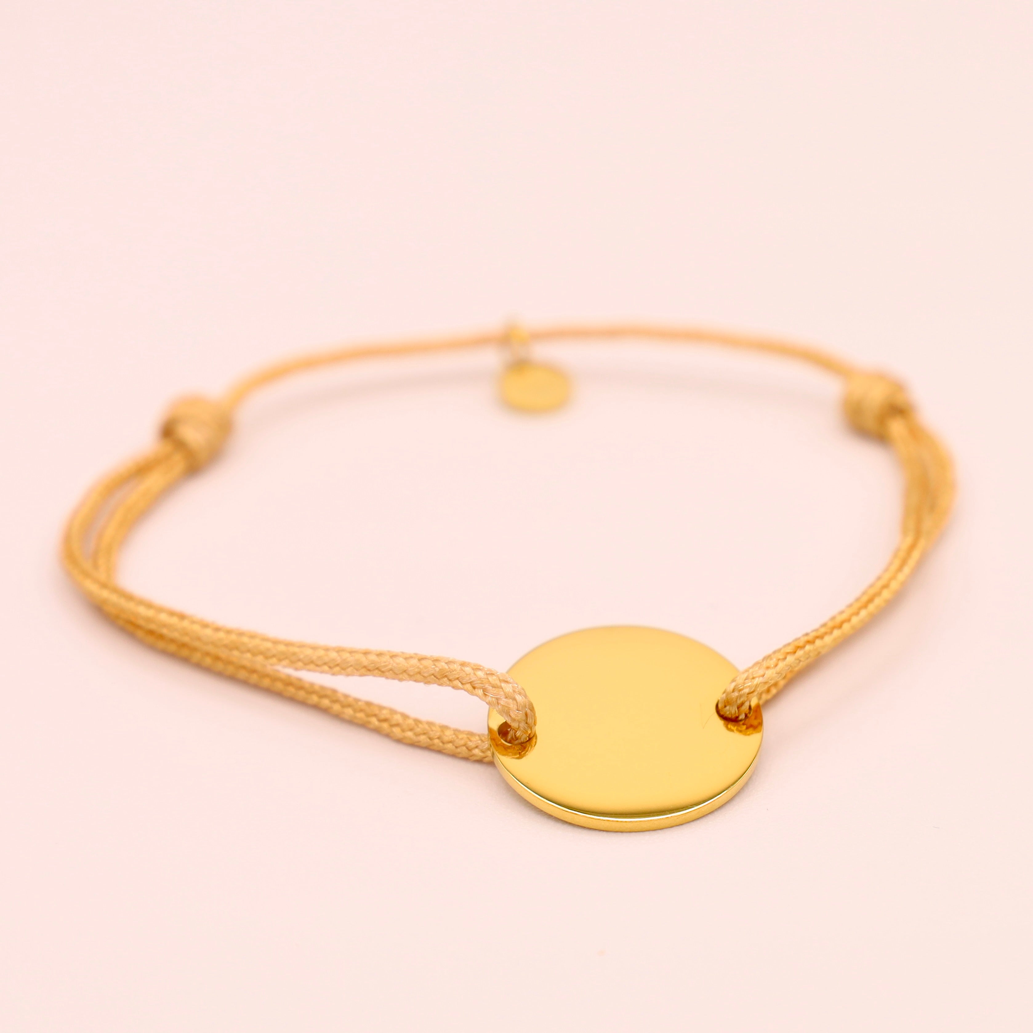 GRAVURE BRACELET CORDON FEMME - GLORIA