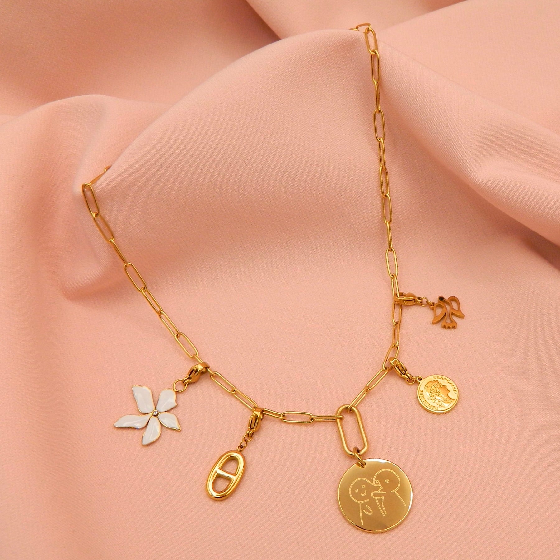 COLLIER - HAVANA CHARMS & GRAVURE