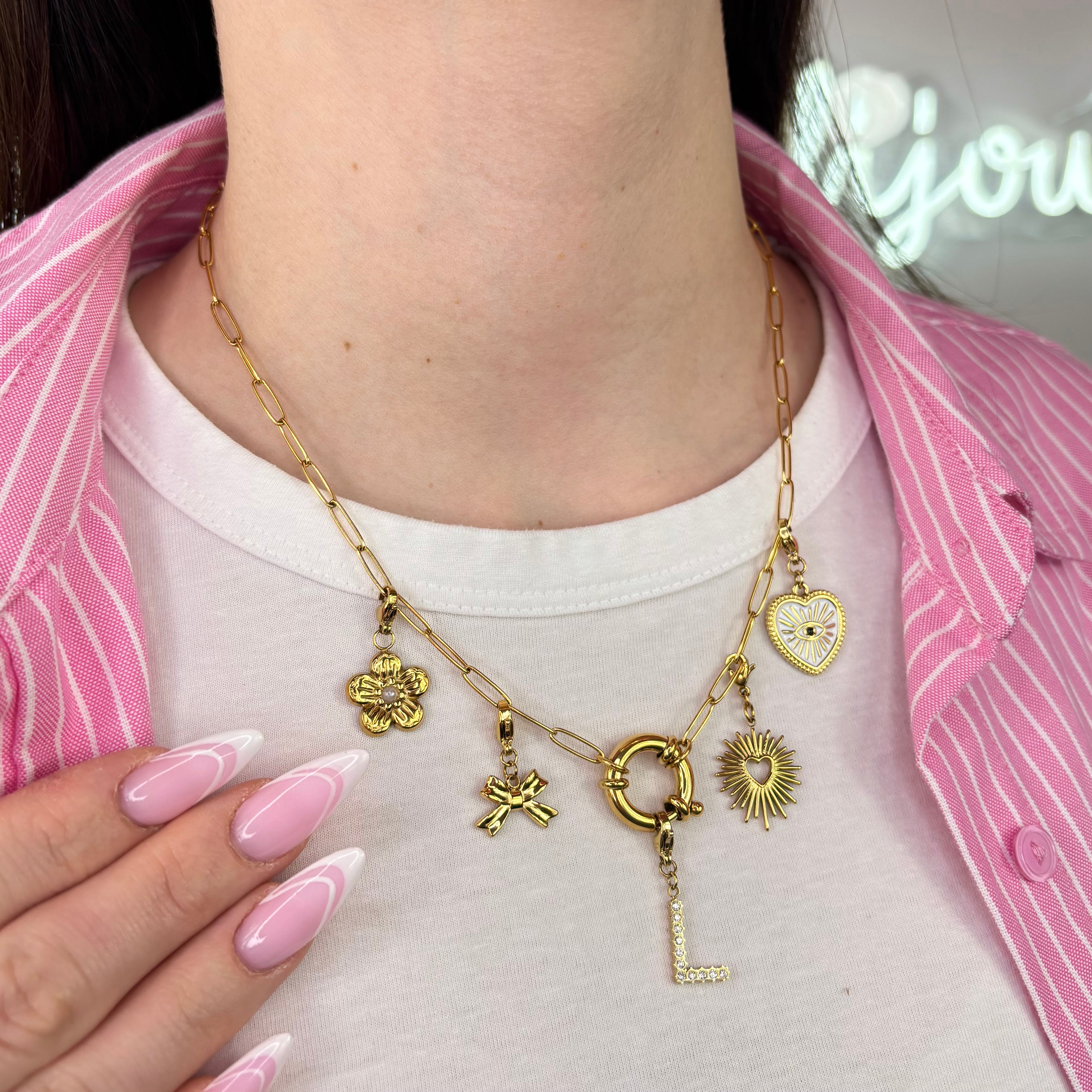 COLLIER - MORGANE CHARMS