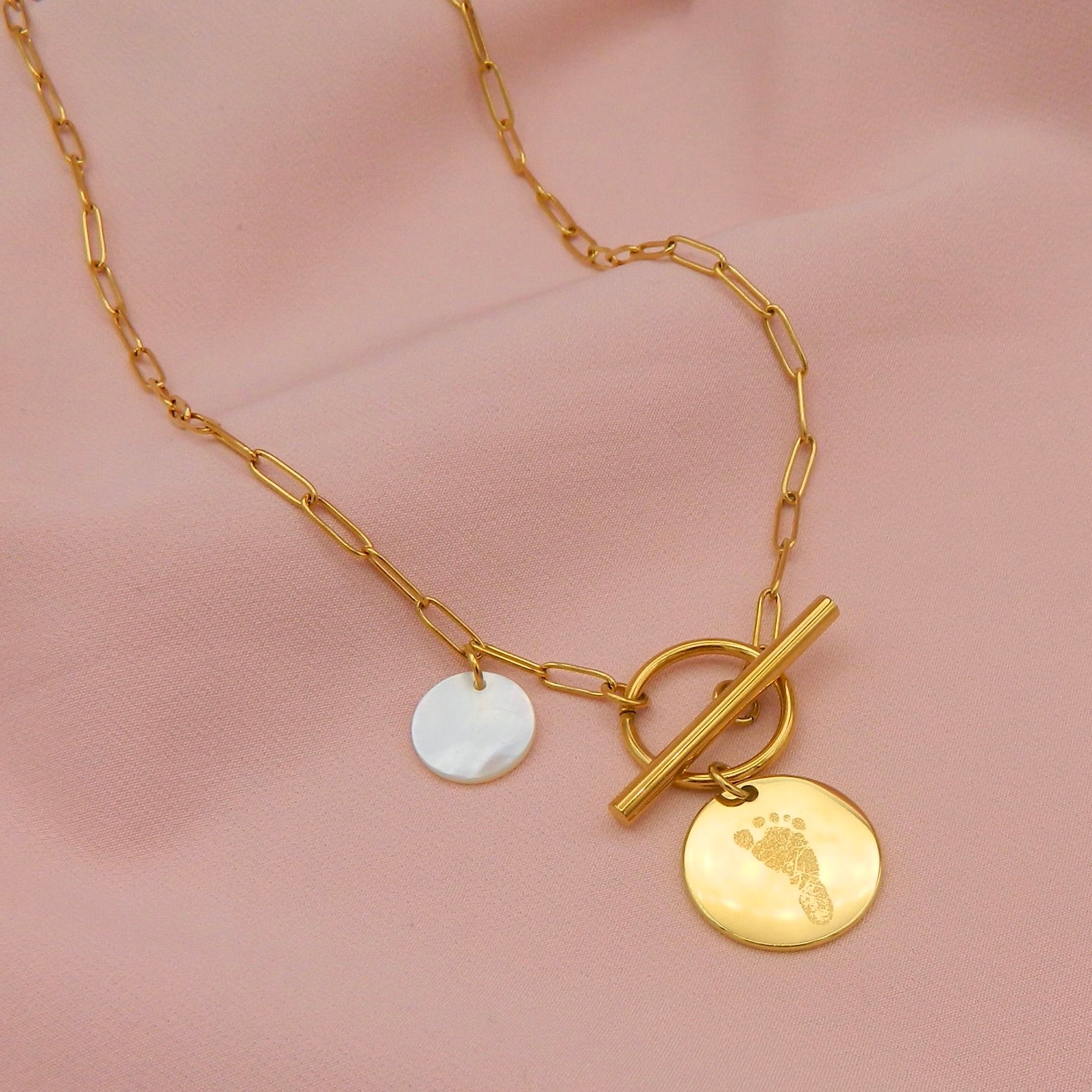 EMPREINTE GRAVURE COLLIER - NATACHA