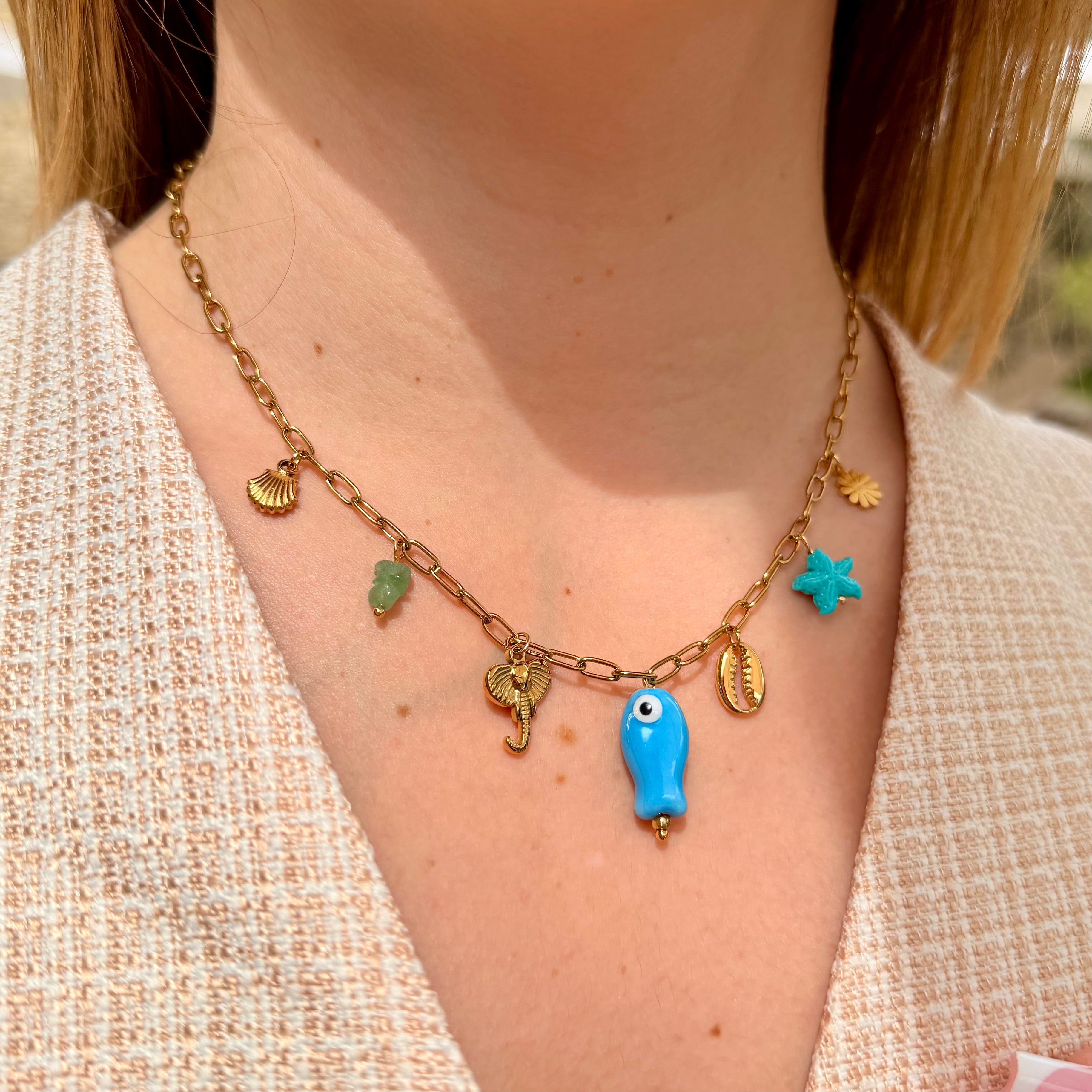 COLLIER - MAIWEEN BLEU