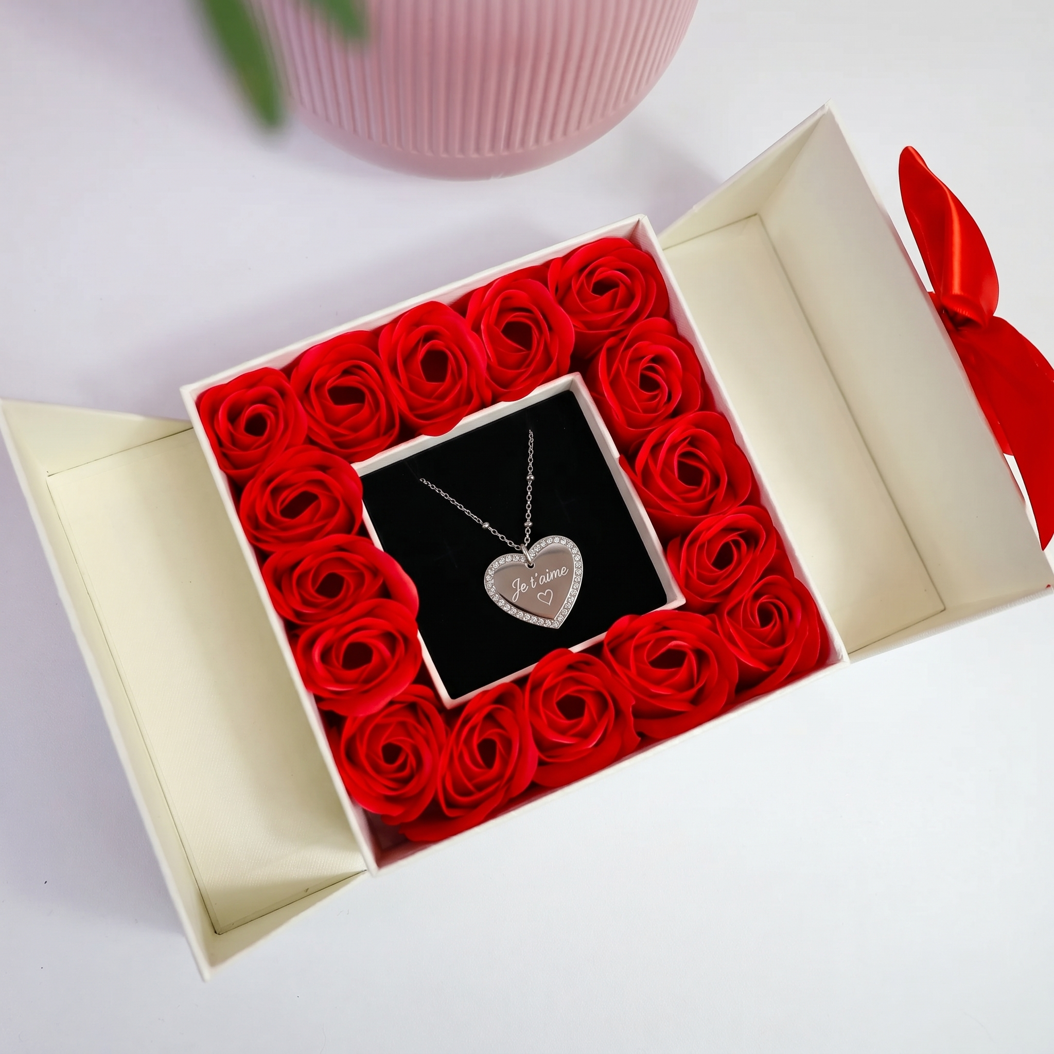 COFFRET + COLLIER AMAYA GRAVURE - Édition Limitée