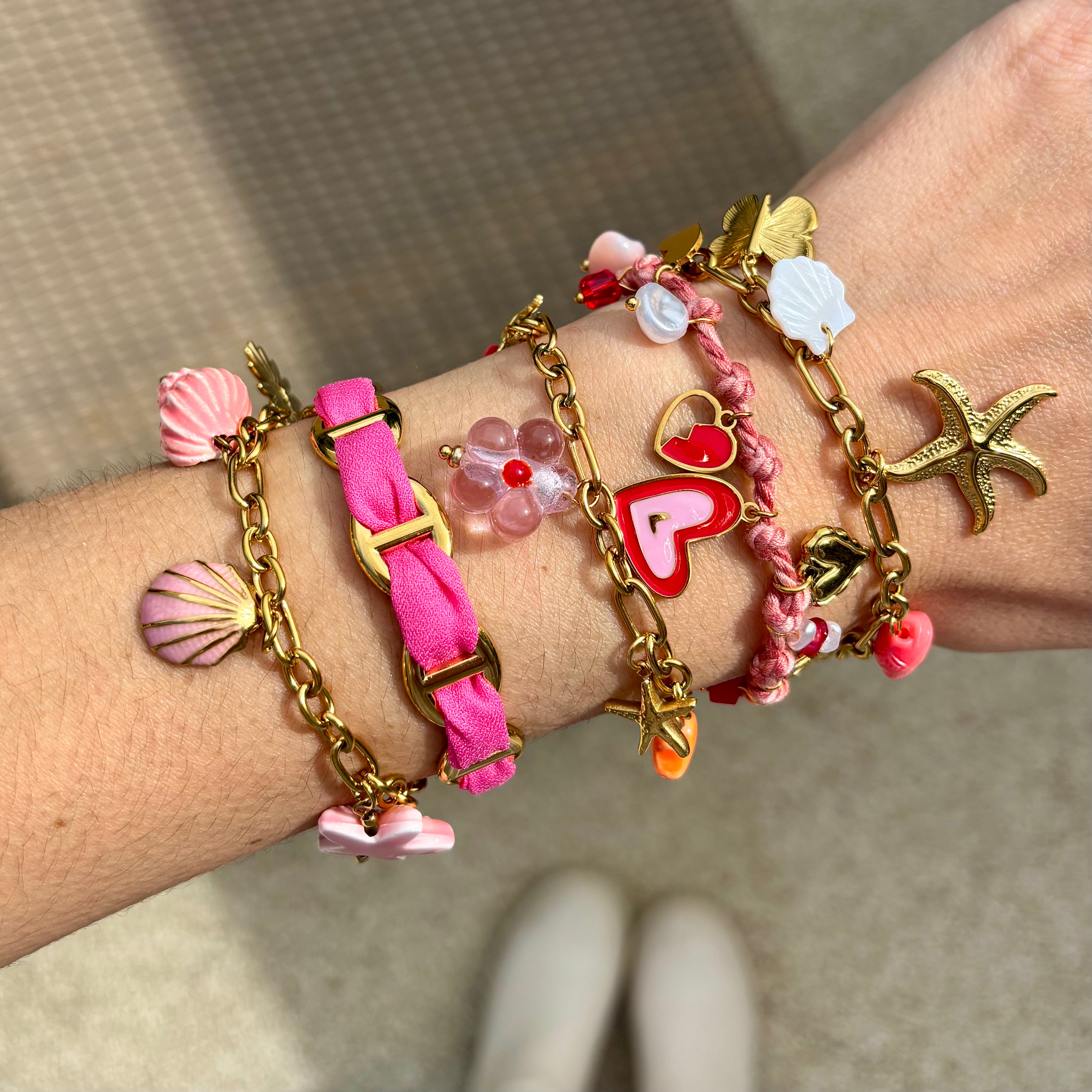 BRACELET - CLAUDIA ROSE & ORANGE