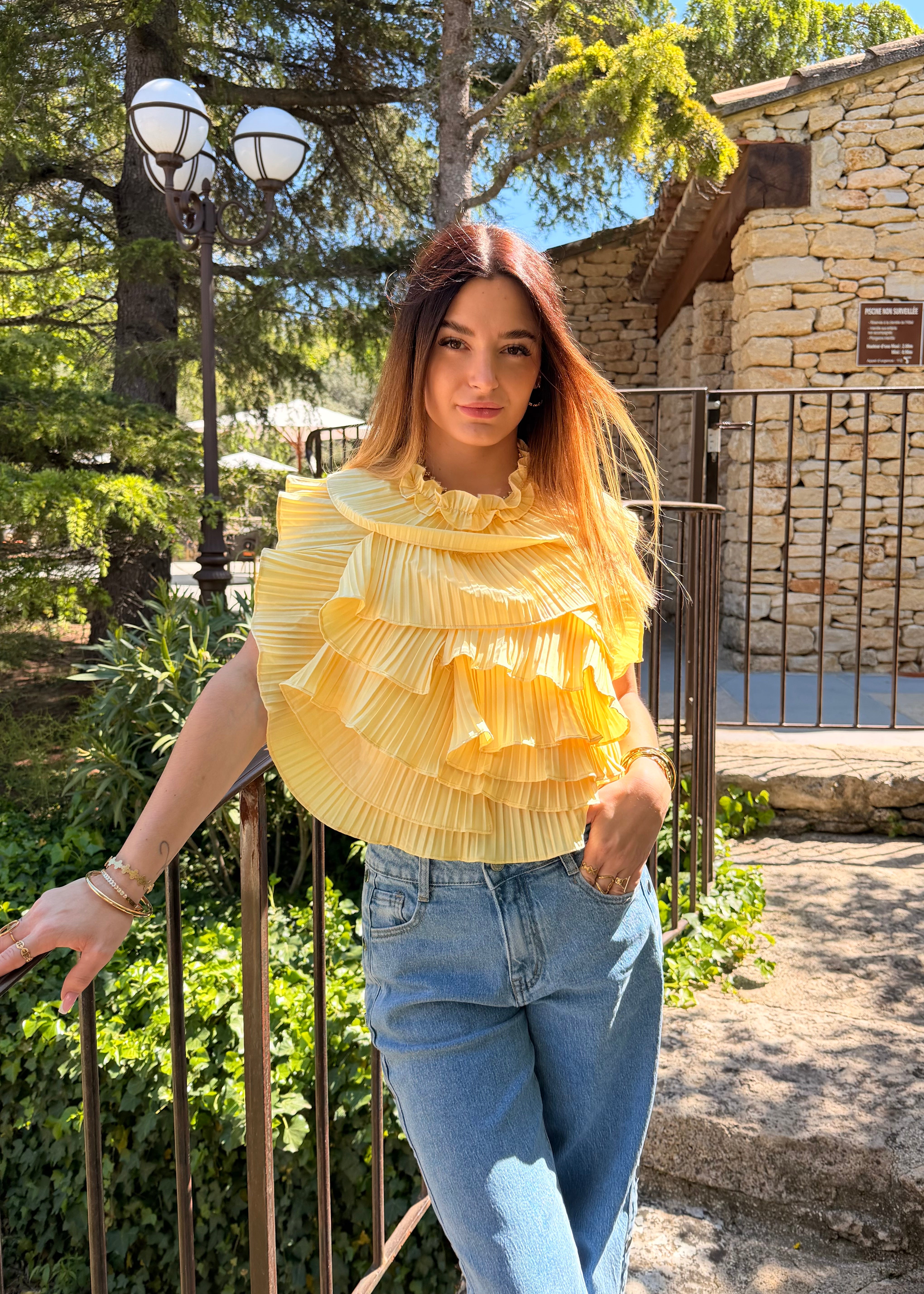 TOP - LOLA JAUNE