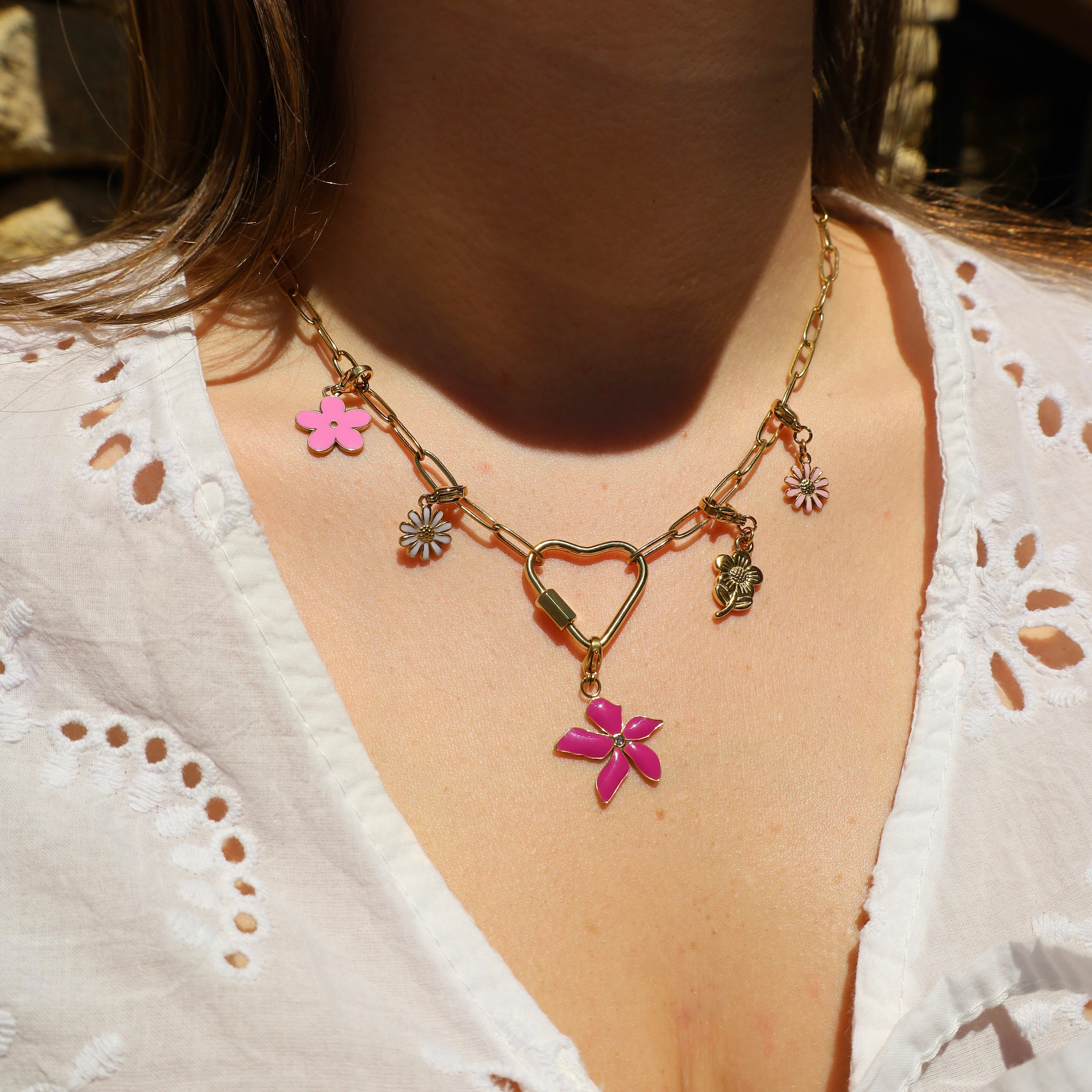 CHARMS - FLEUR ROSE