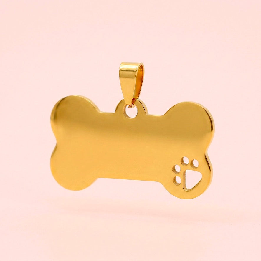 MÉDAILLE CHIEN GRAVURE - REX