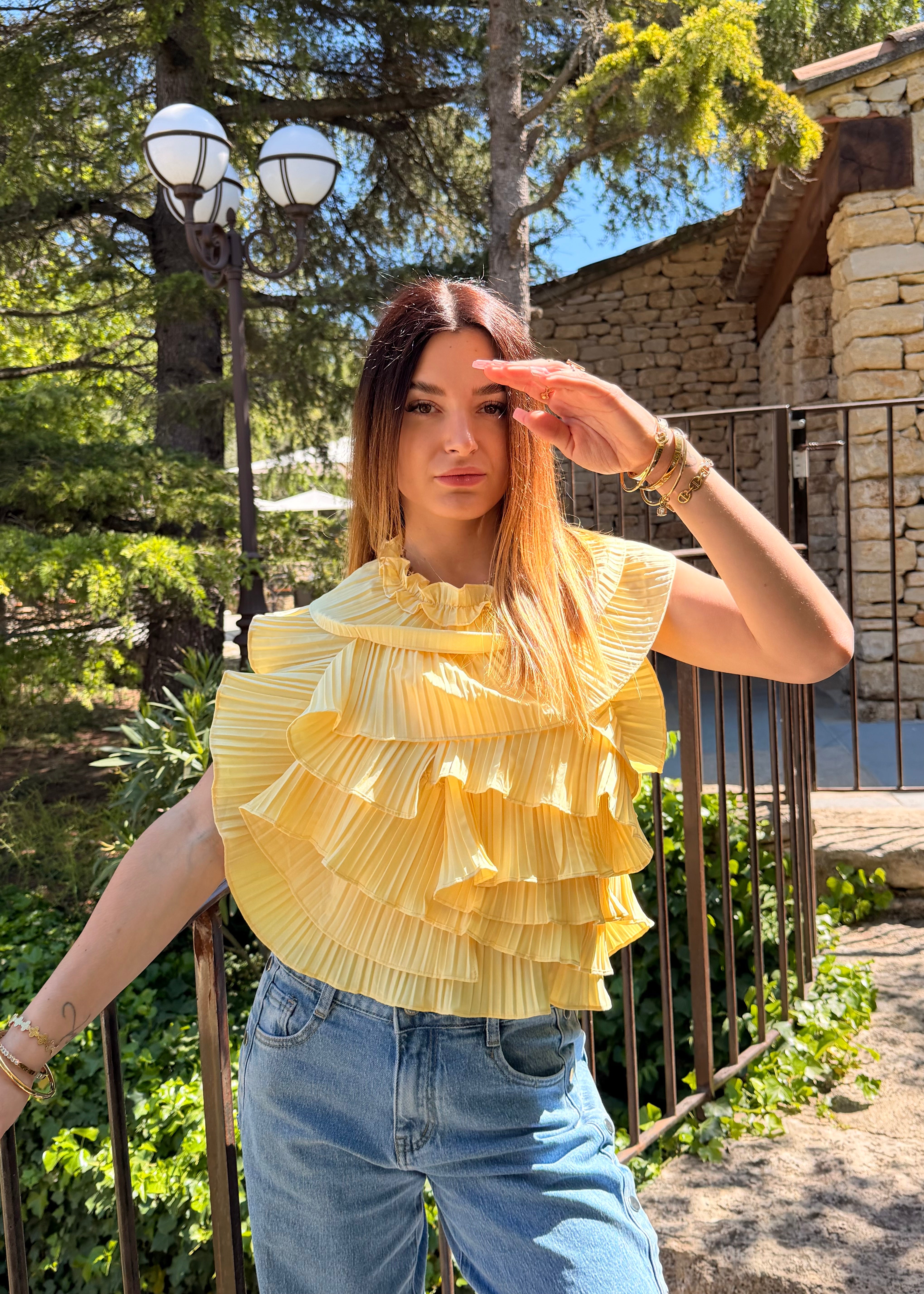 TOP - LOLA JAUNE