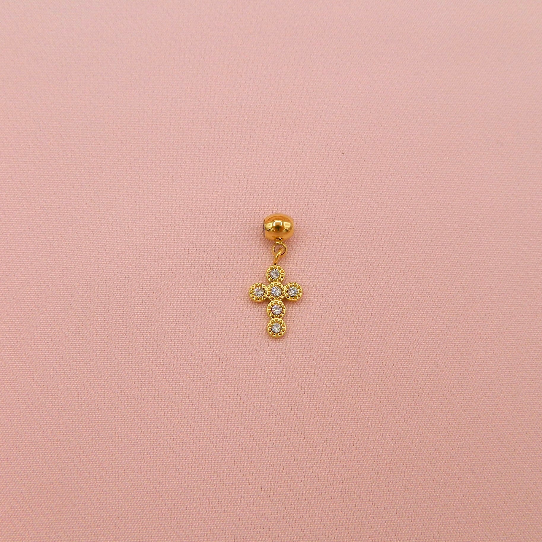 CHARMS CROIX STRASS - BOULES