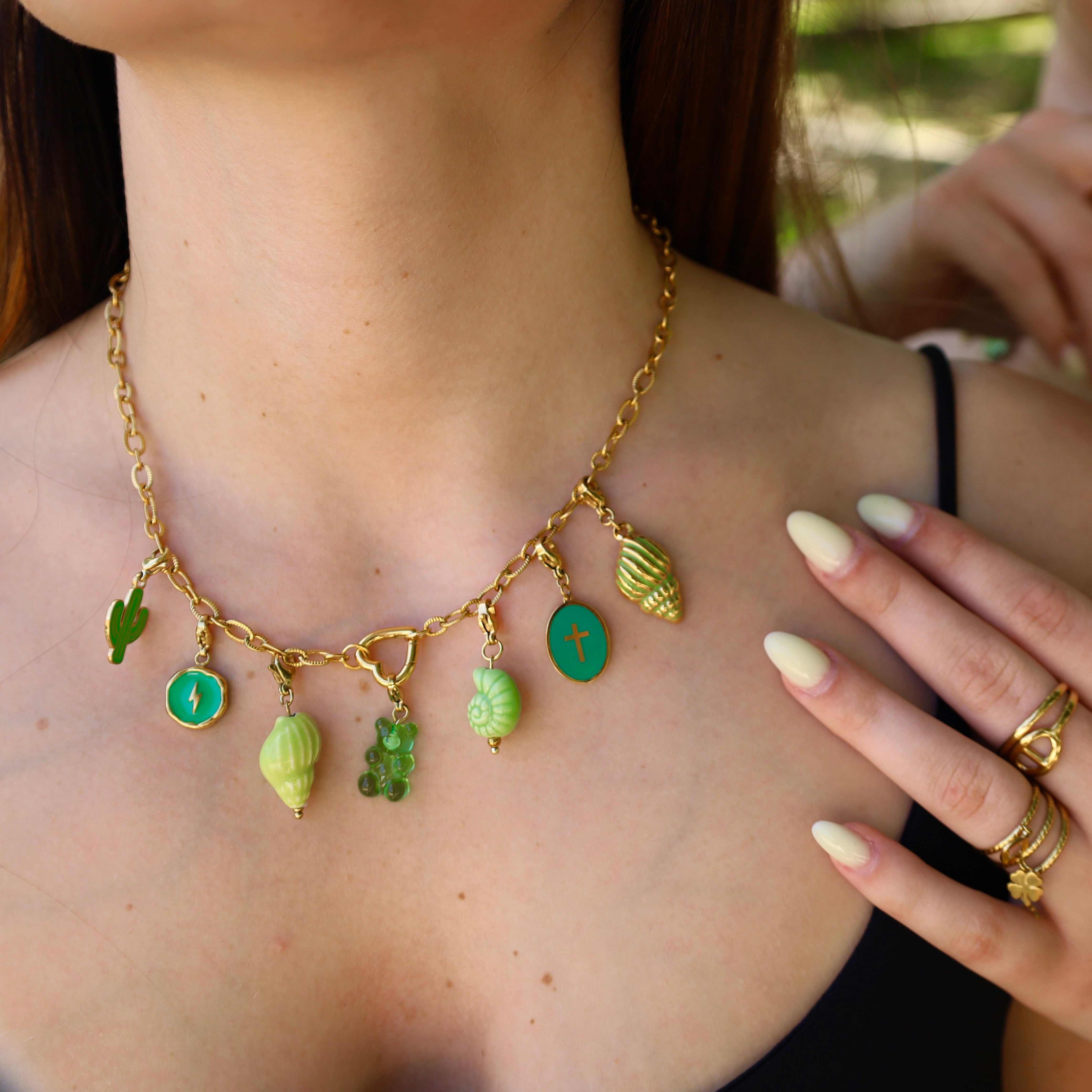 COLLIER - CLEA CHARMS