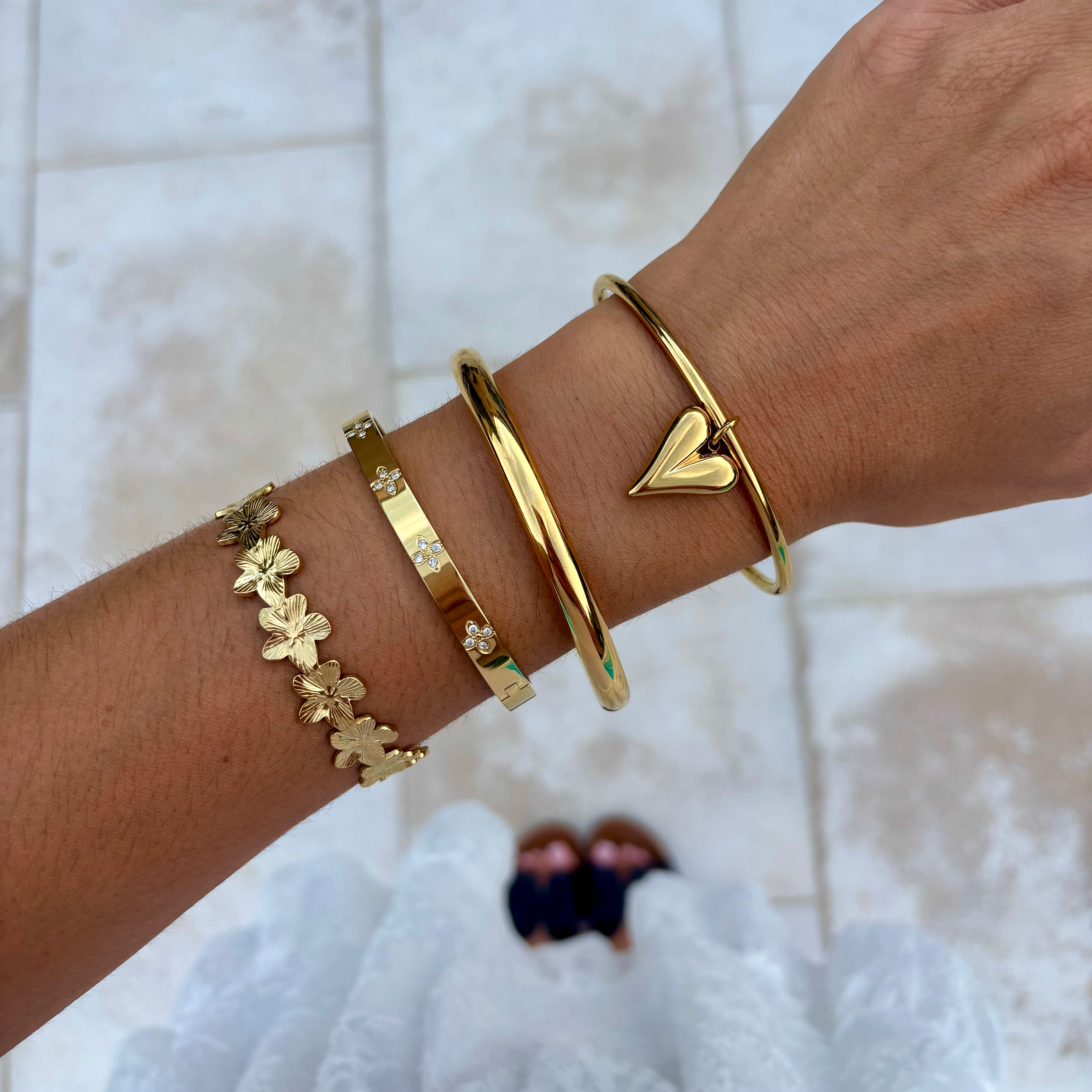 BRACELET JONC - AMOR