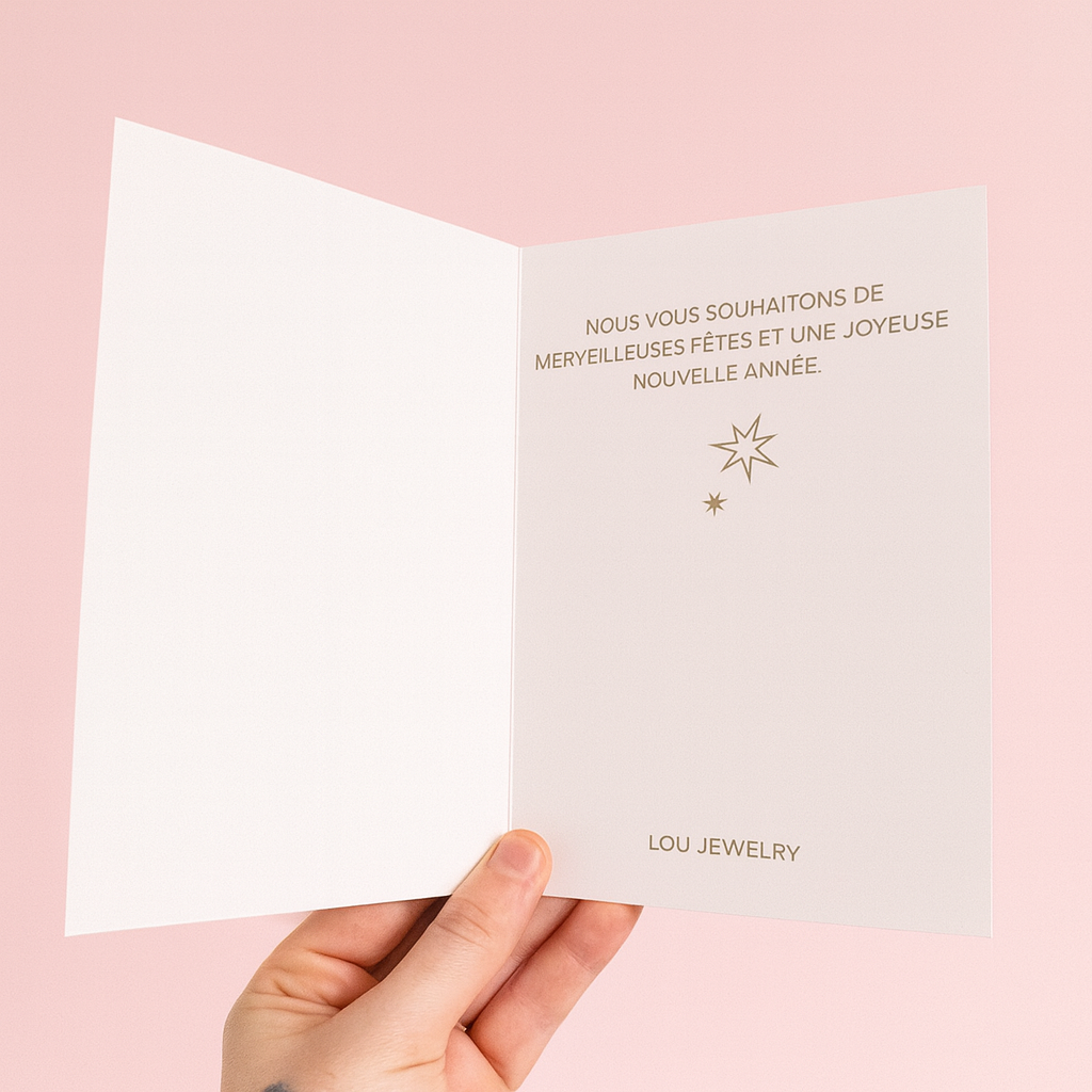 Message Cadeau Manuscrit Noël