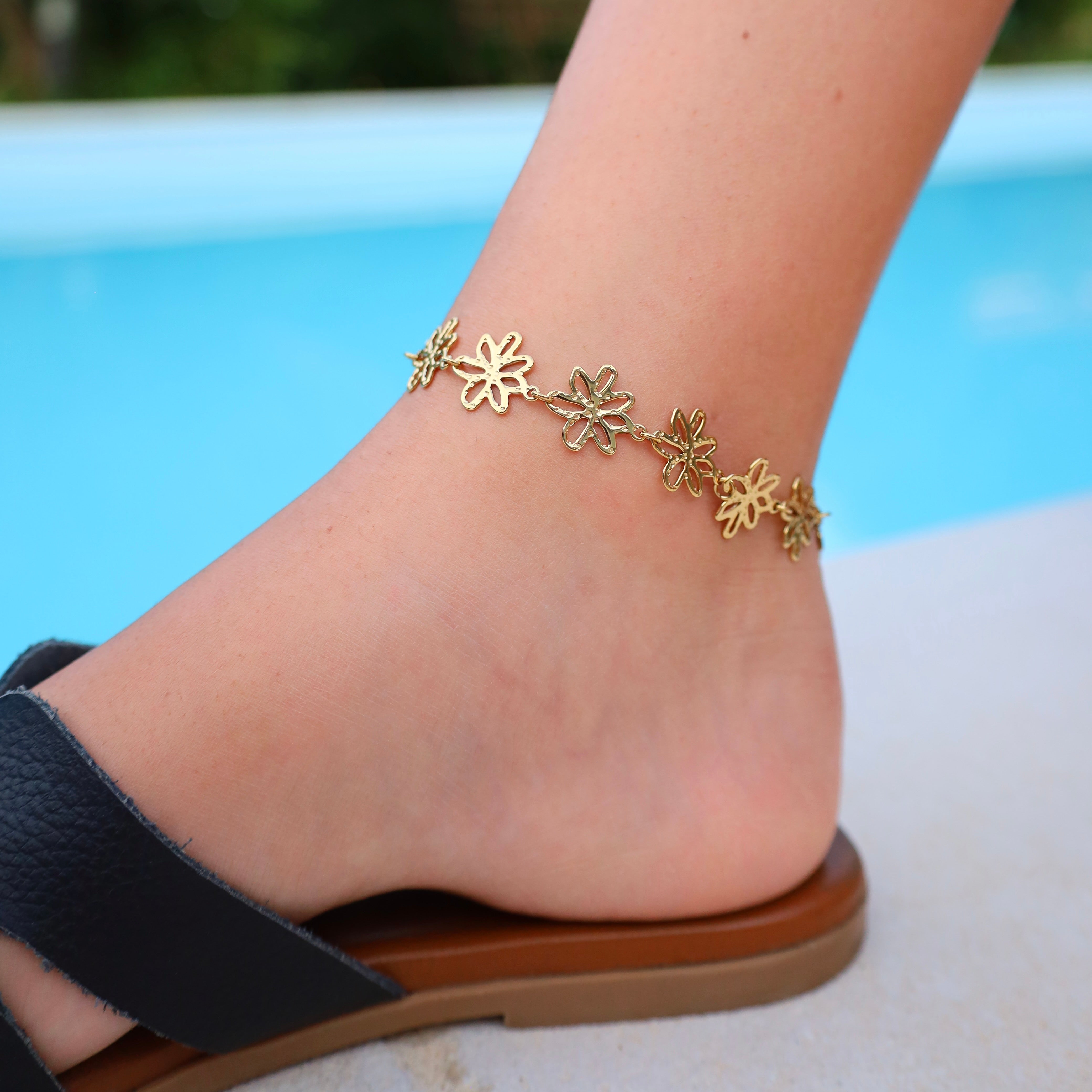 BRACELET CHEVILLE - JASMINE