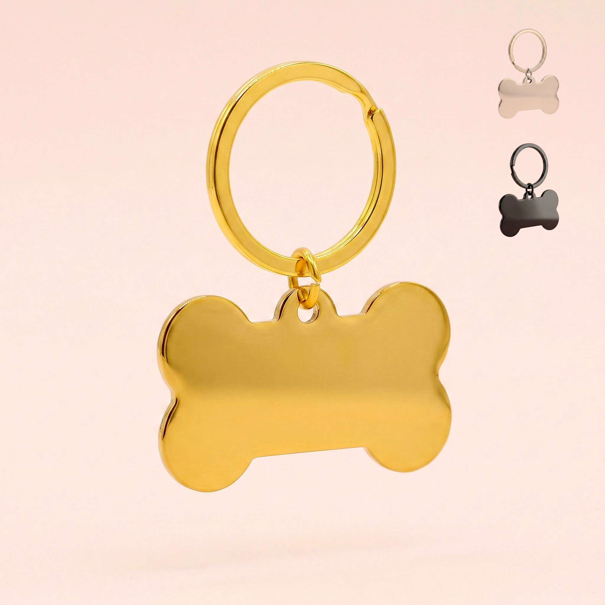 PORTE CLÉS CHIEN GRAVURE - MILO