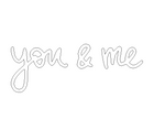 you & me