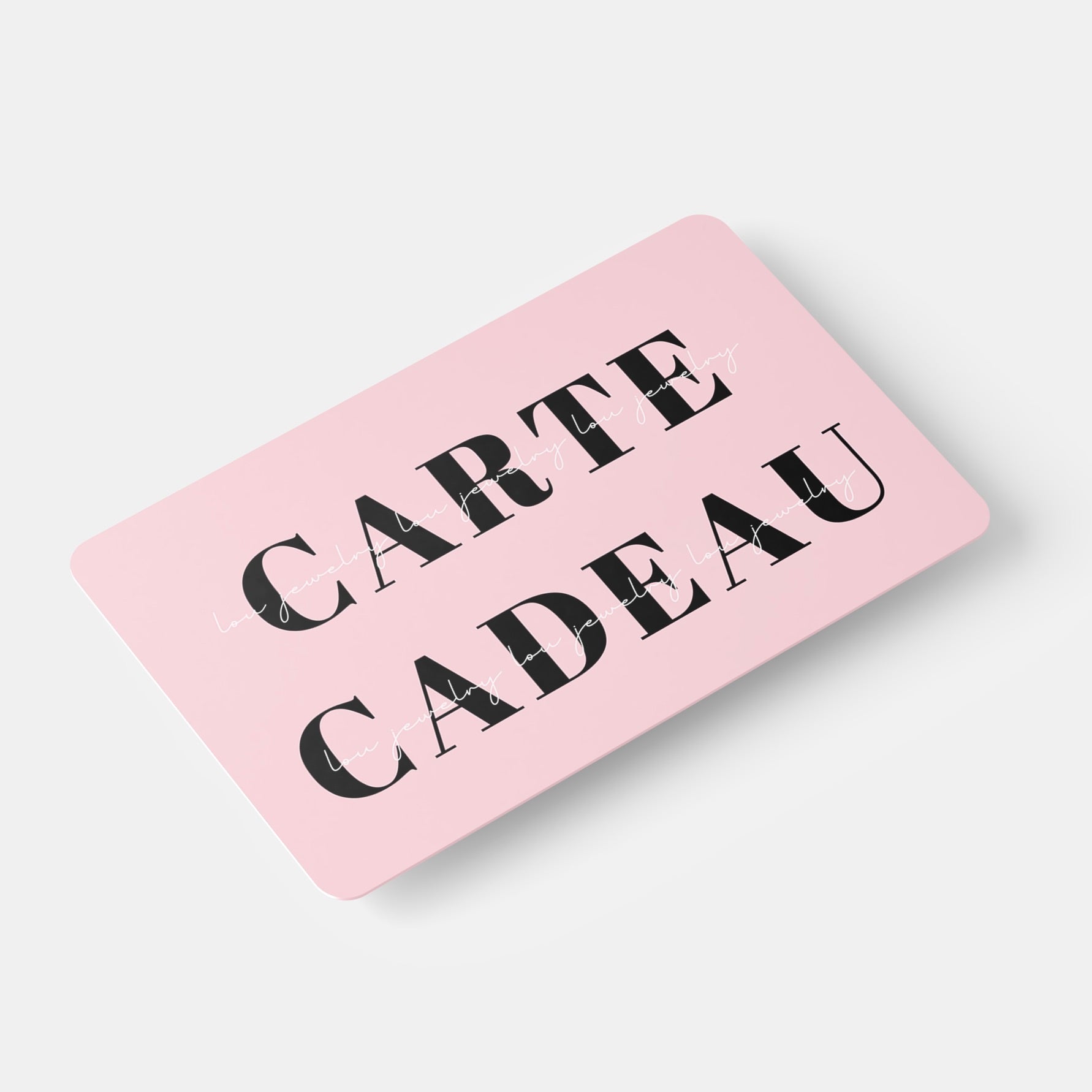 E-CARTE CADEAU